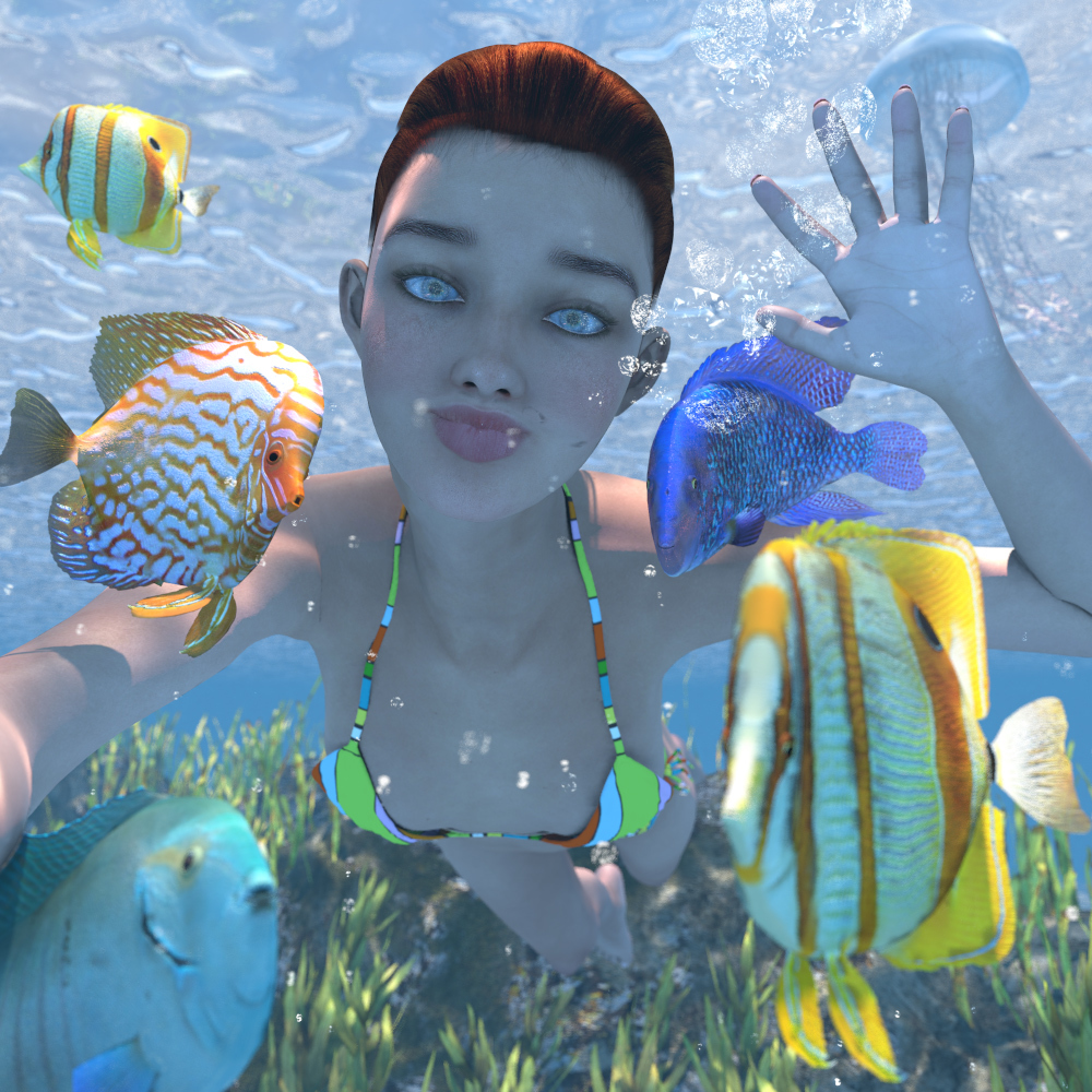 Underwater Wonders for Poser by N/A