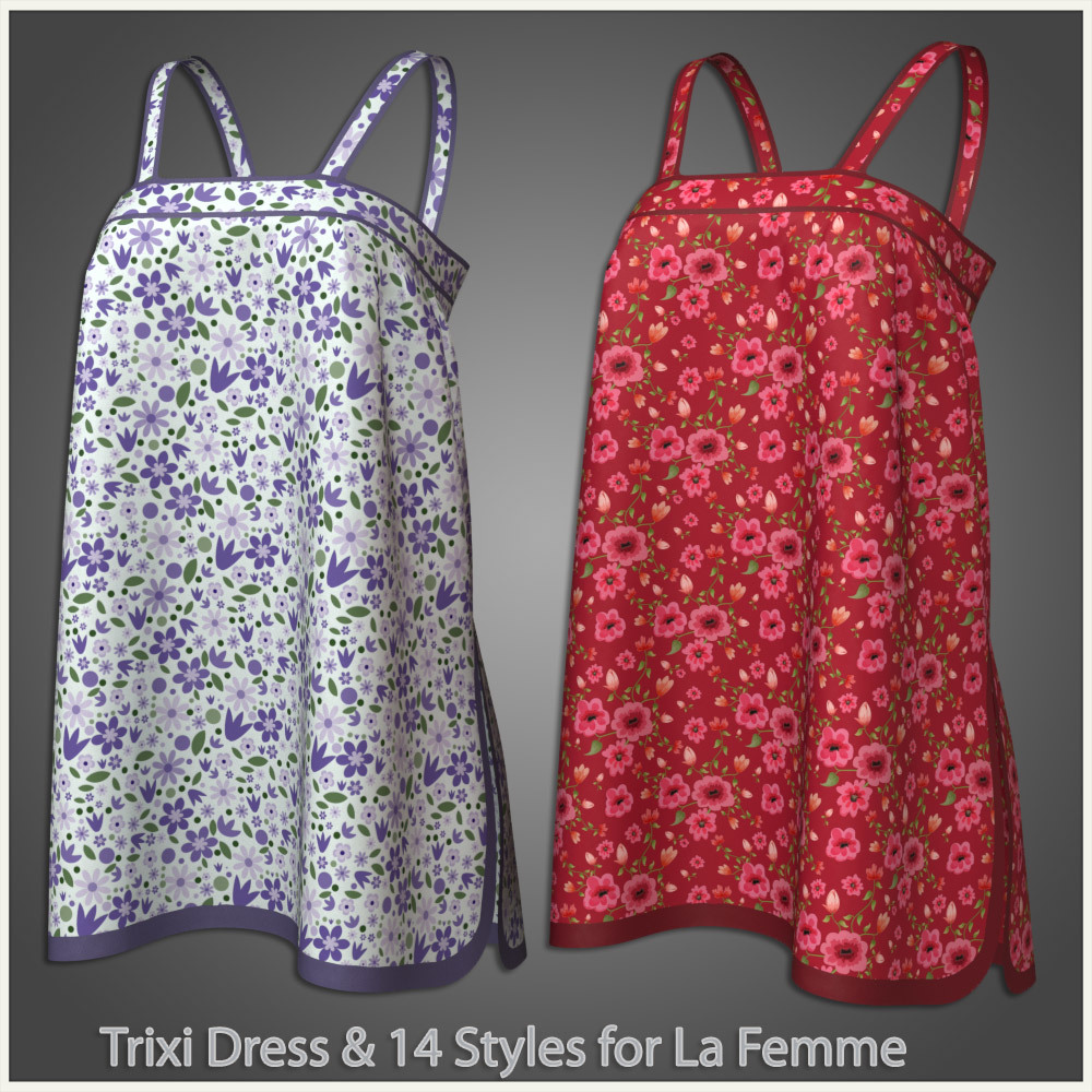 Trixi Dress and 14 Styles for La Femme by N/A