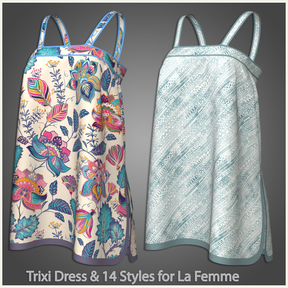 Trixi Dress and 14 Styles for La Femme by N/A