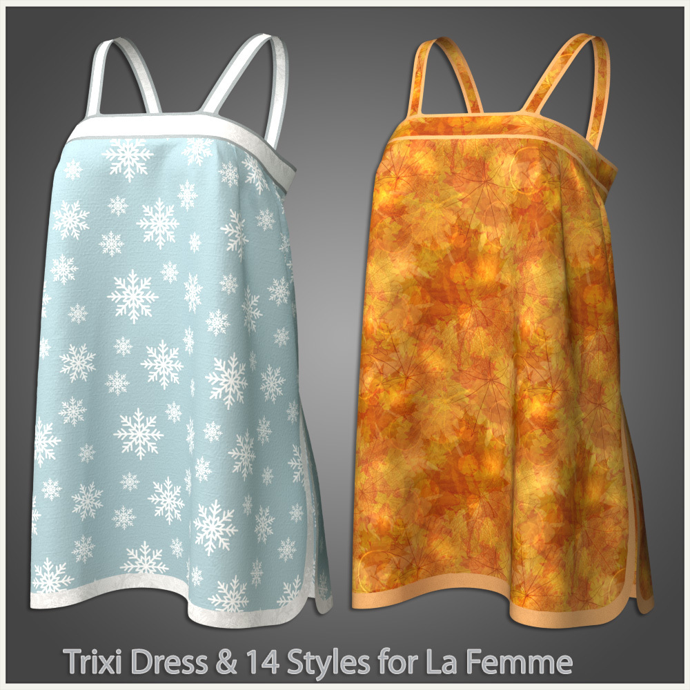 Trixi Dress and 14 Styles for La Femme by N/A