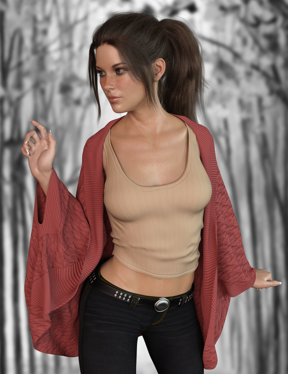 X-Fashion Crochet for Genesis 8 Female(s) by N/A