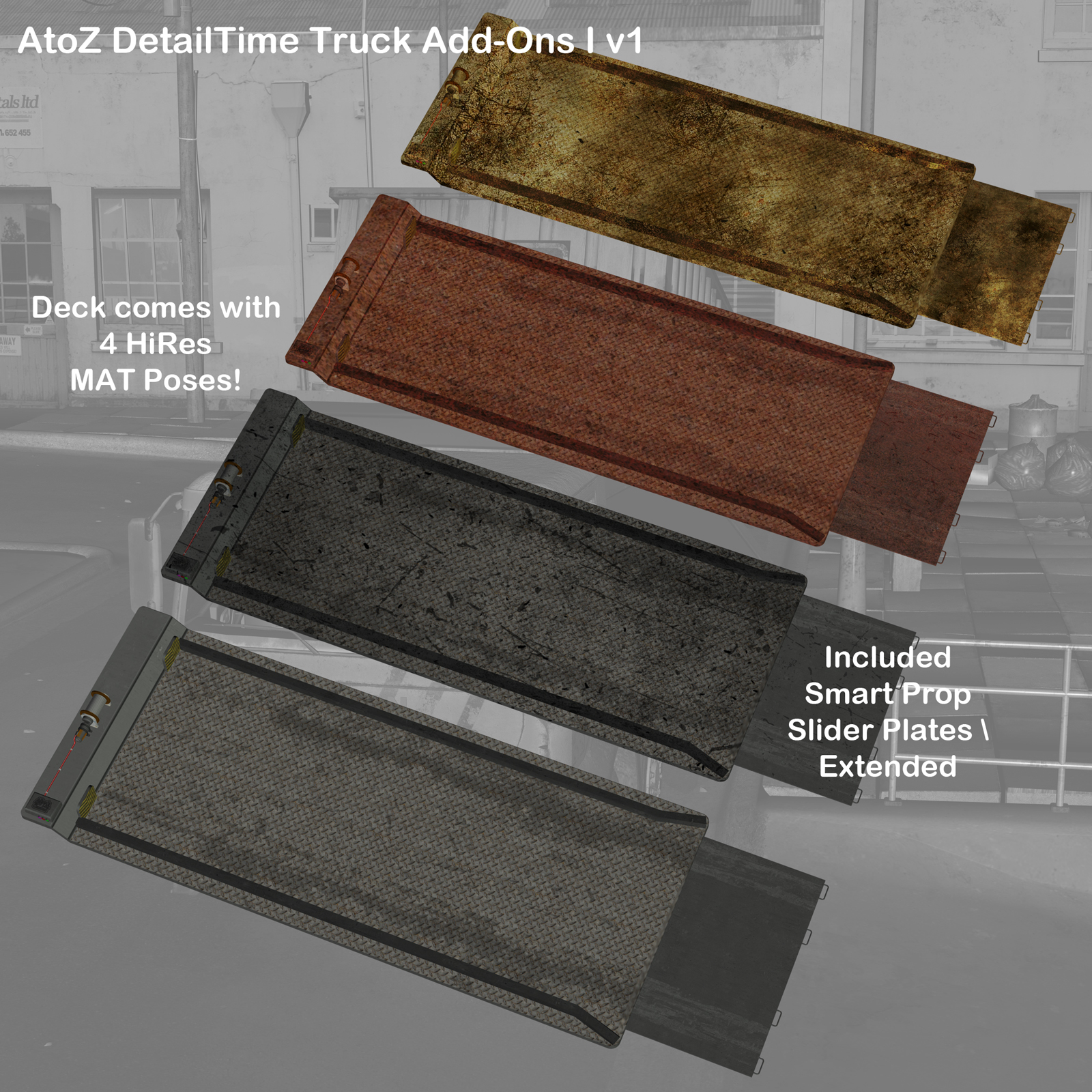 AtoZ DetailTime Truck Add Ons I v1 by N/A