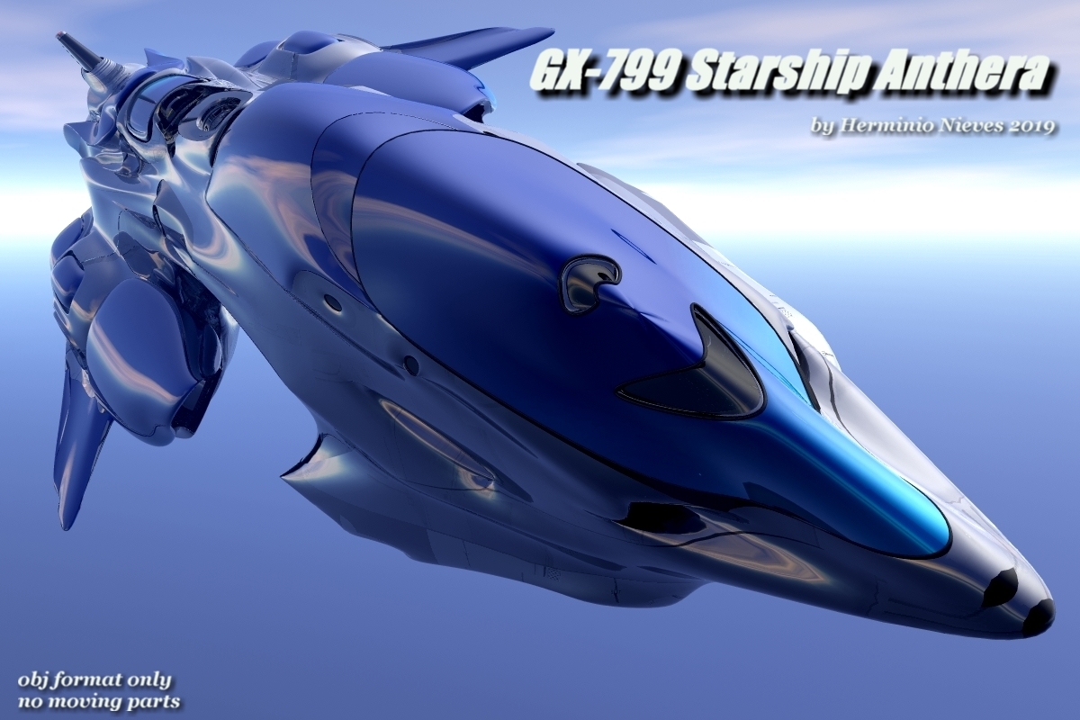 GX-799 Starship Anthera by N/A