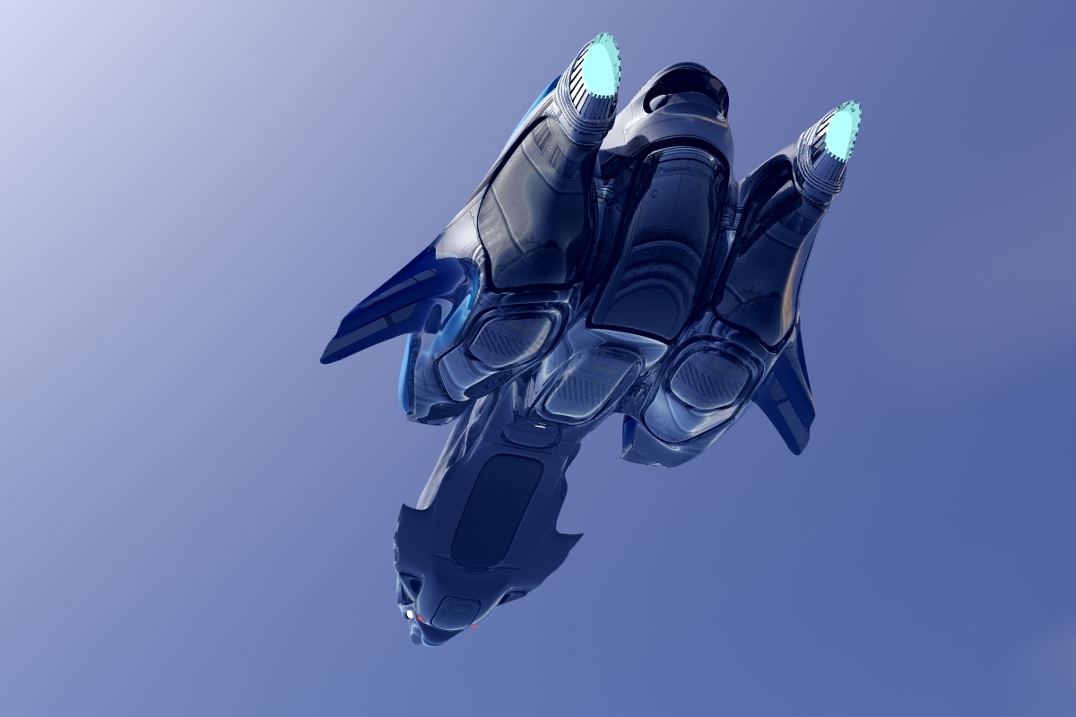 GX-799 Starship Anthera by N/A