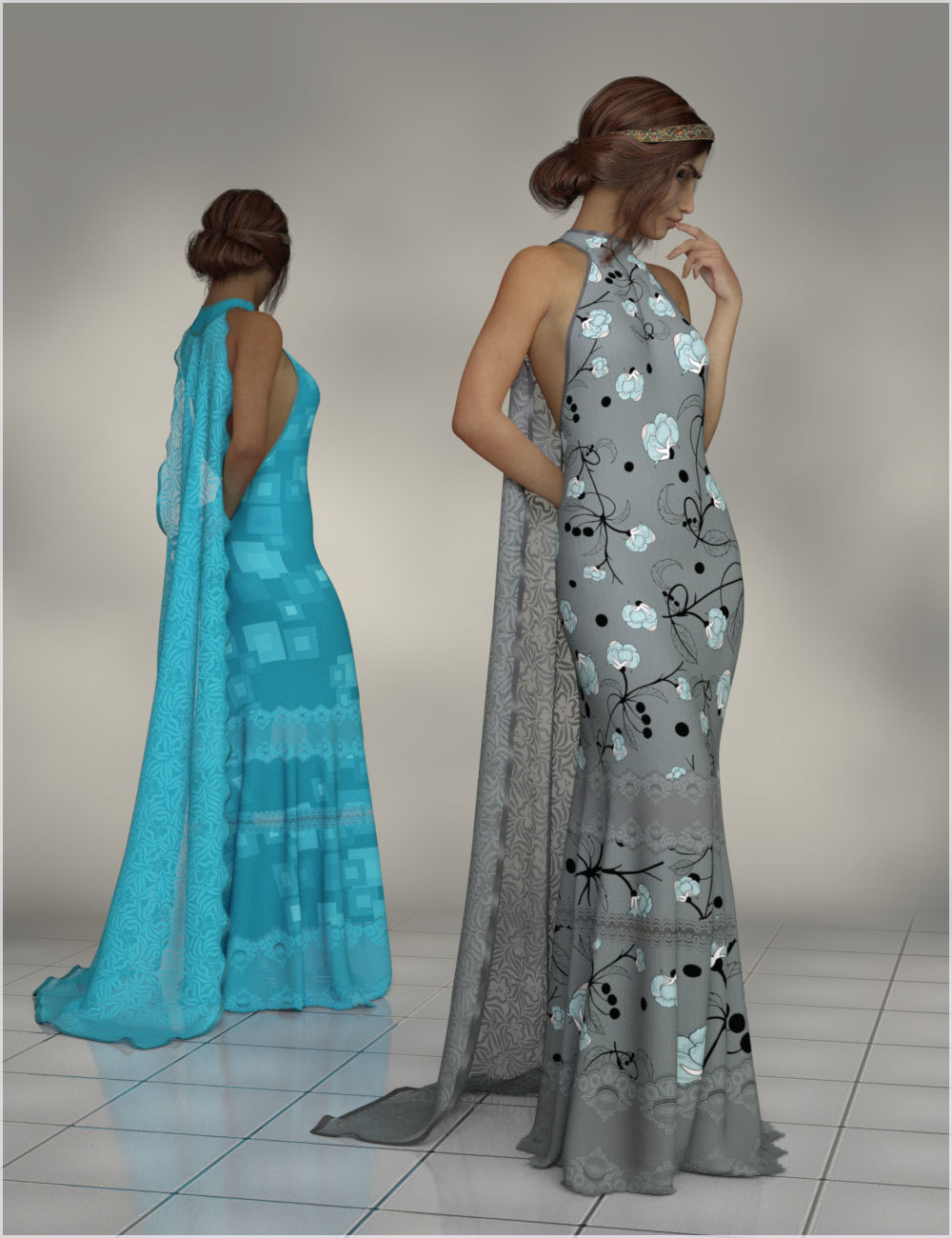 Elegance For Trinity dForce Gown by N/A