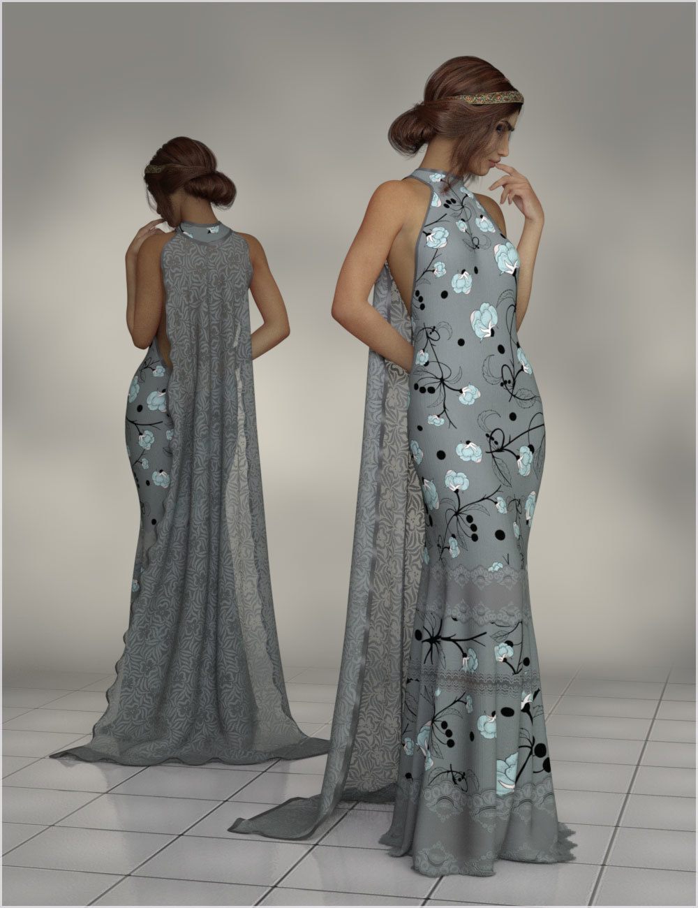 Elegance For Trinity dForce Gown by N/A