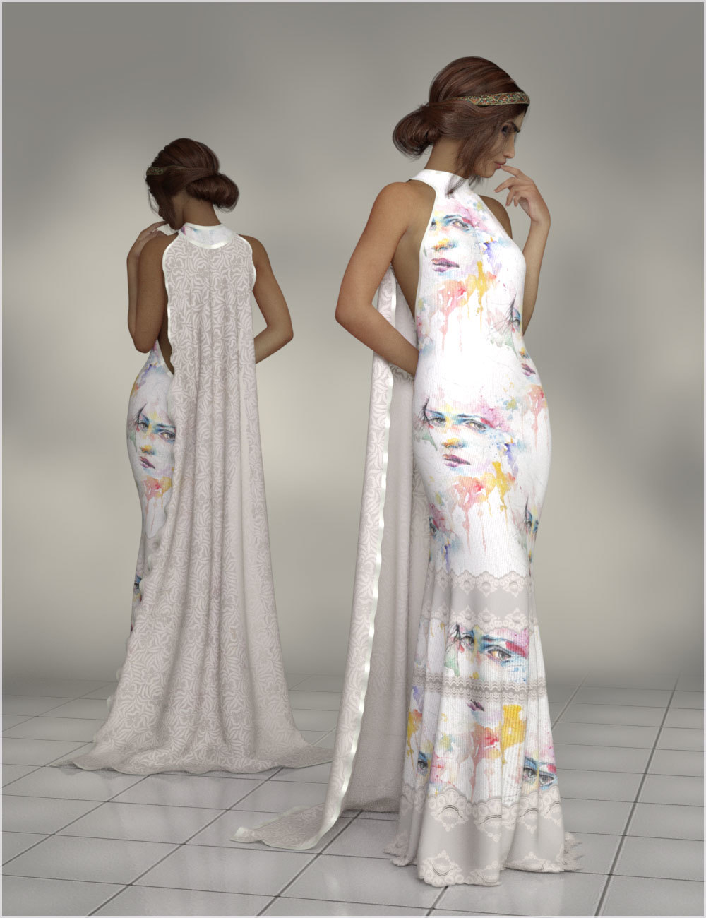 Elegance For Trinity dForce Gown by N/A