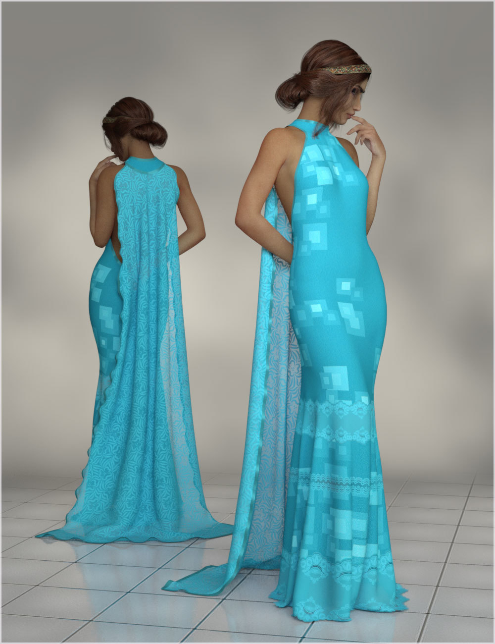 Elegance For Trinity dForce Gown by N/A