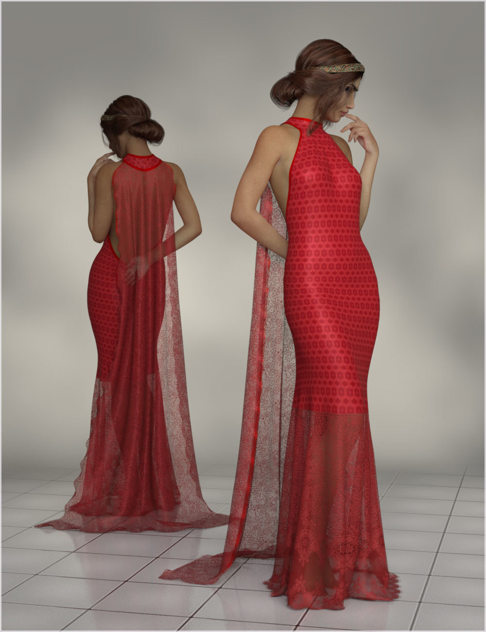 Elegance For Trinity dForce Gown by N/A