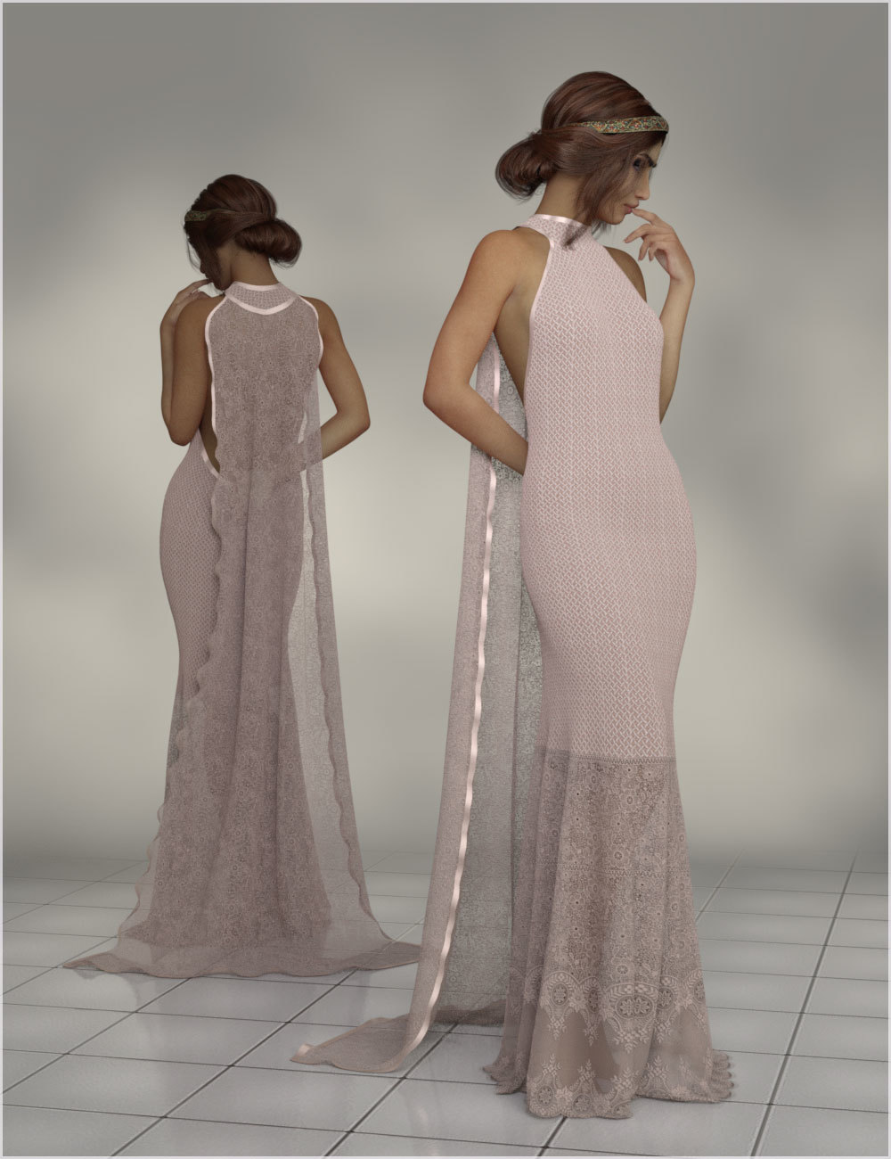 Elegance For Trinity dForce Gown by N/A