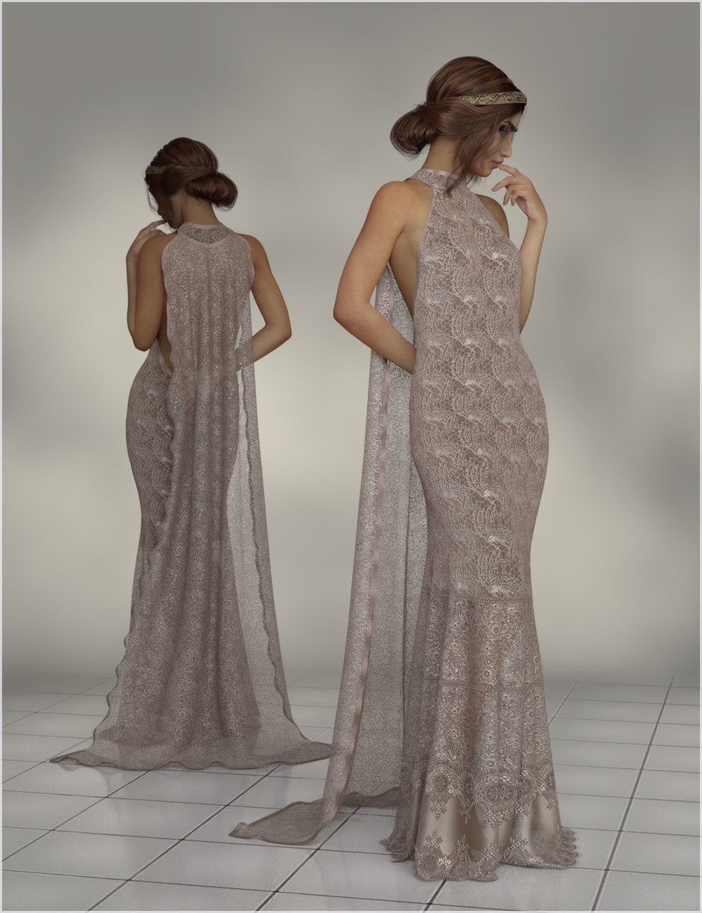 Elegance For Trinity dForce Gown by N/A