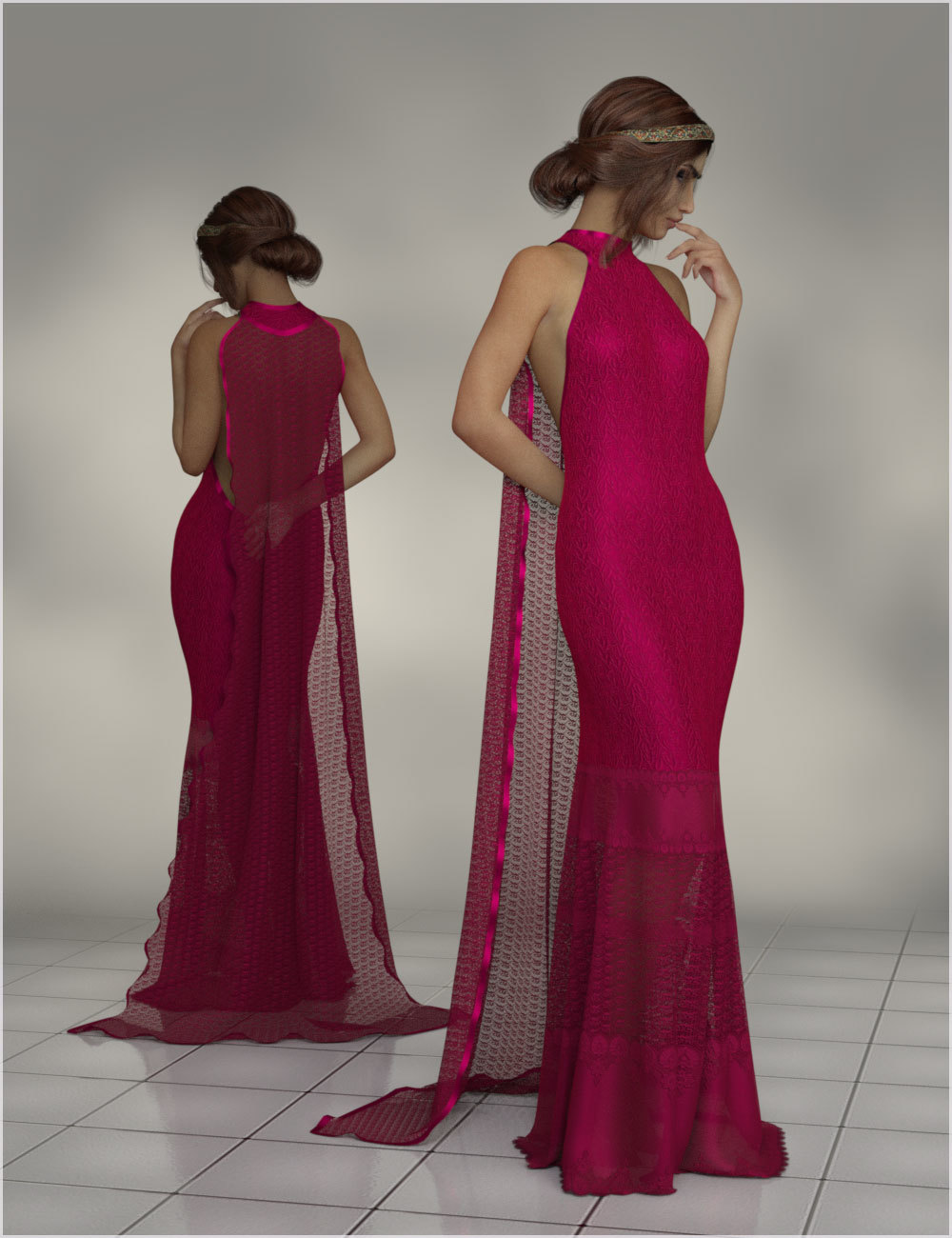 Elegance For Trinity dForce Gown by N/A