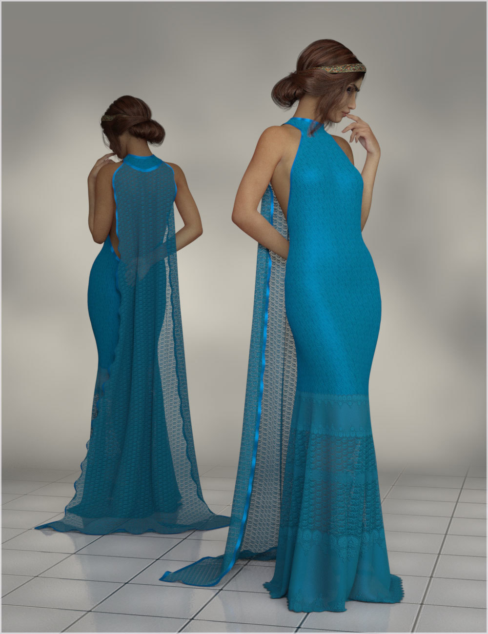 Elegance For Trinity dForce Gown by N/A