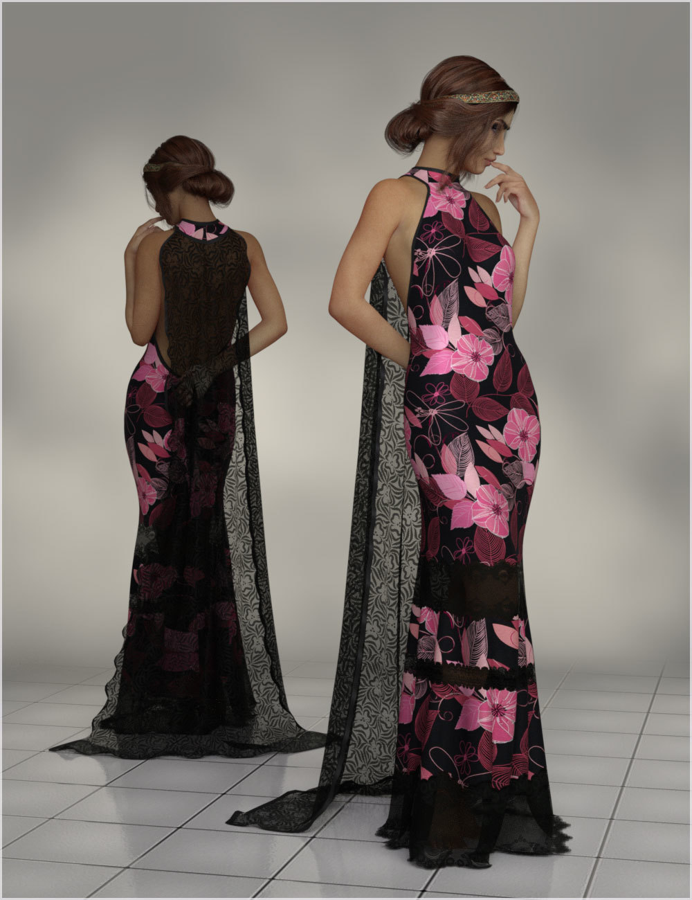 Elegance For Trinity dForce Gown by N/A