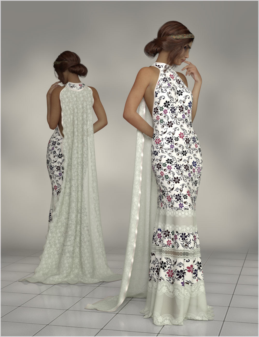 Elegance For Trinity dForce Gown by N/A