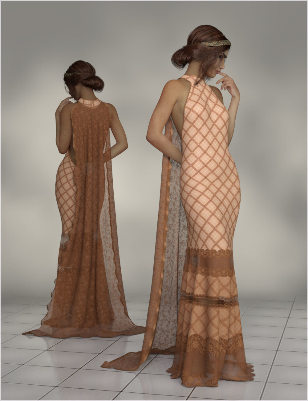 Elegance For Trinity dForce Gown by N/A
