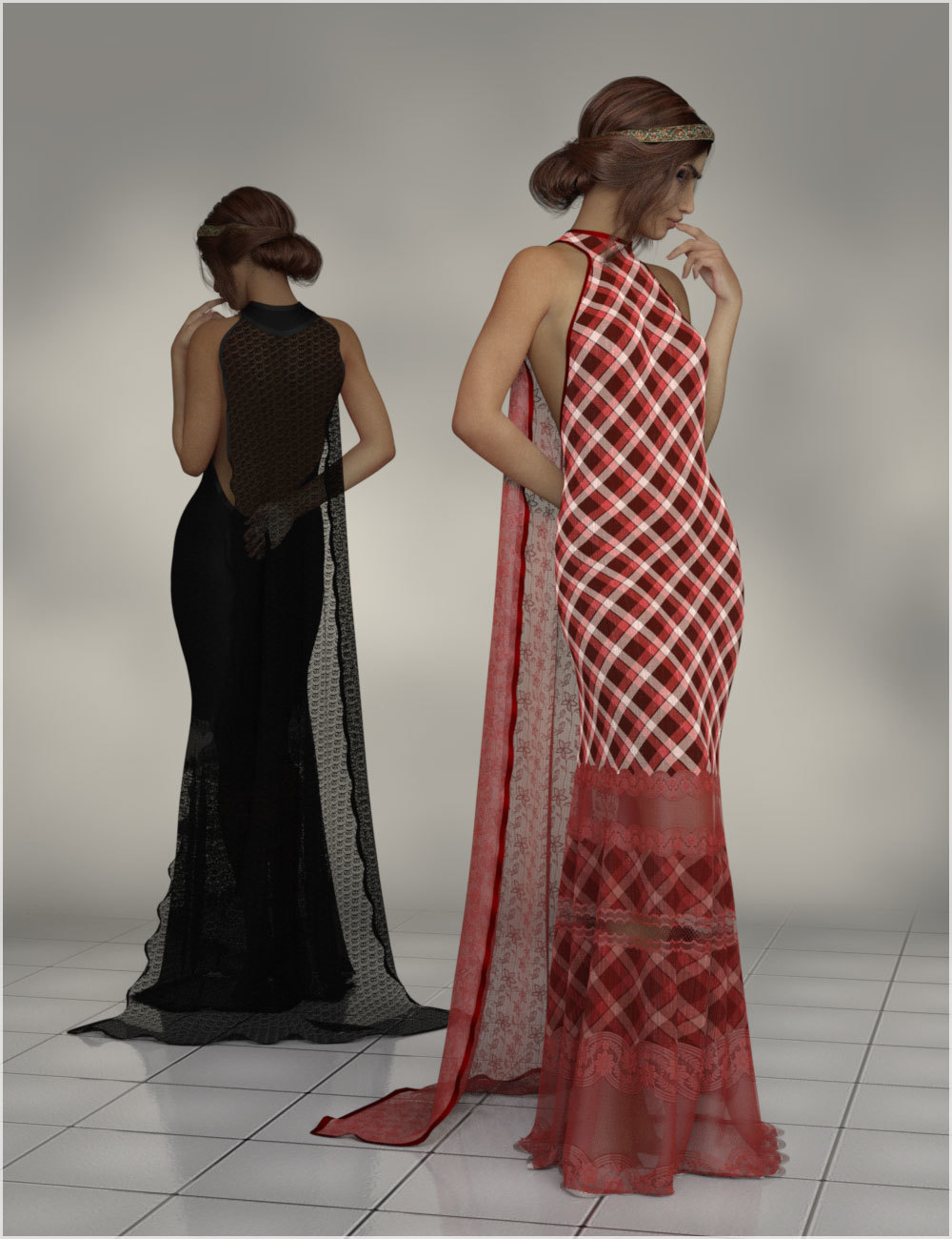 Elegance For Trinity dForce Gown by N/A