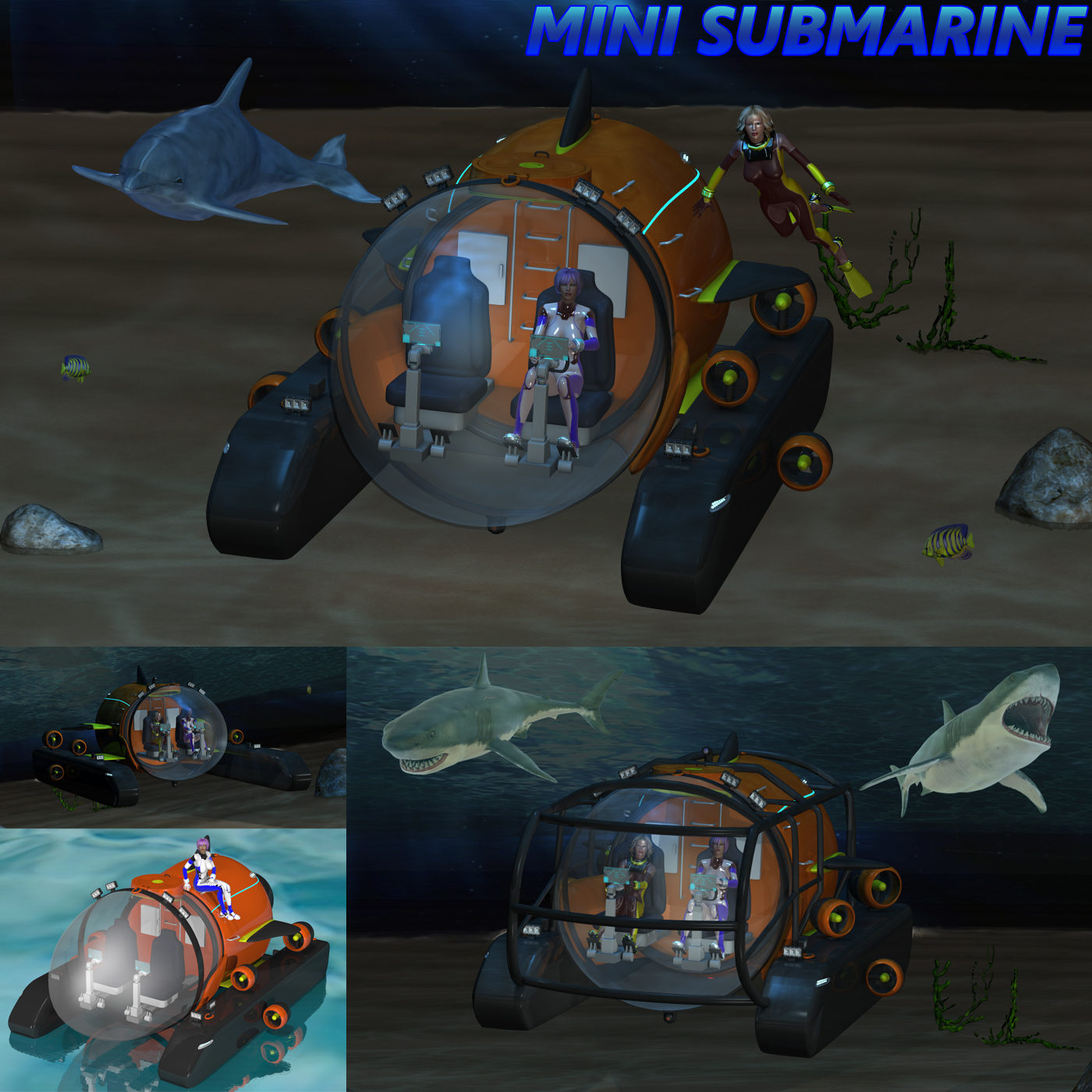 Mini Submarine by N/A