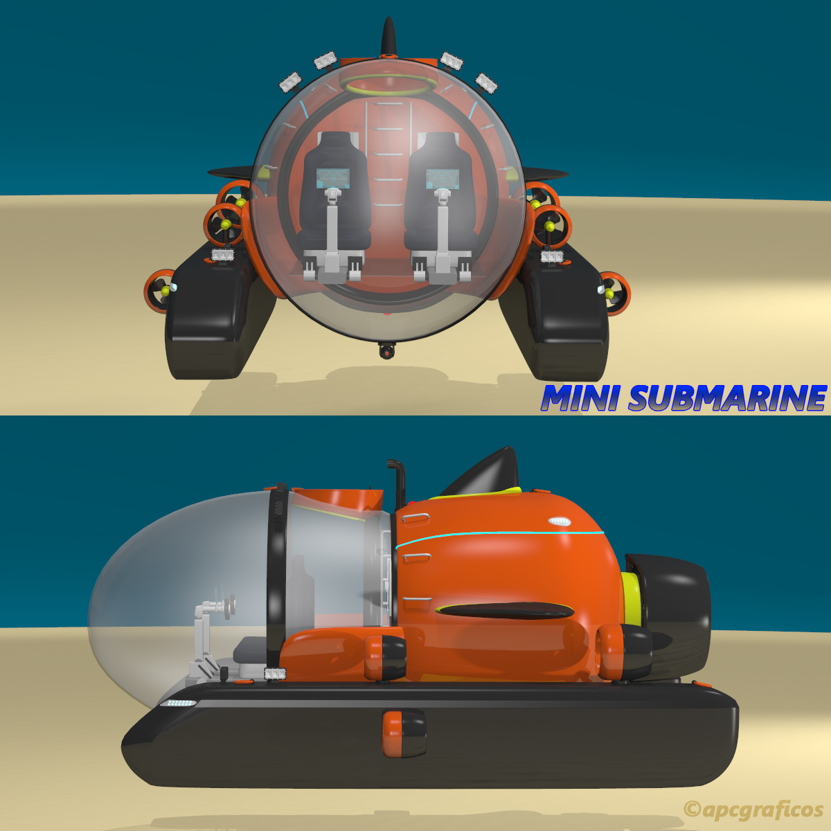 Mini Submarine by N/A