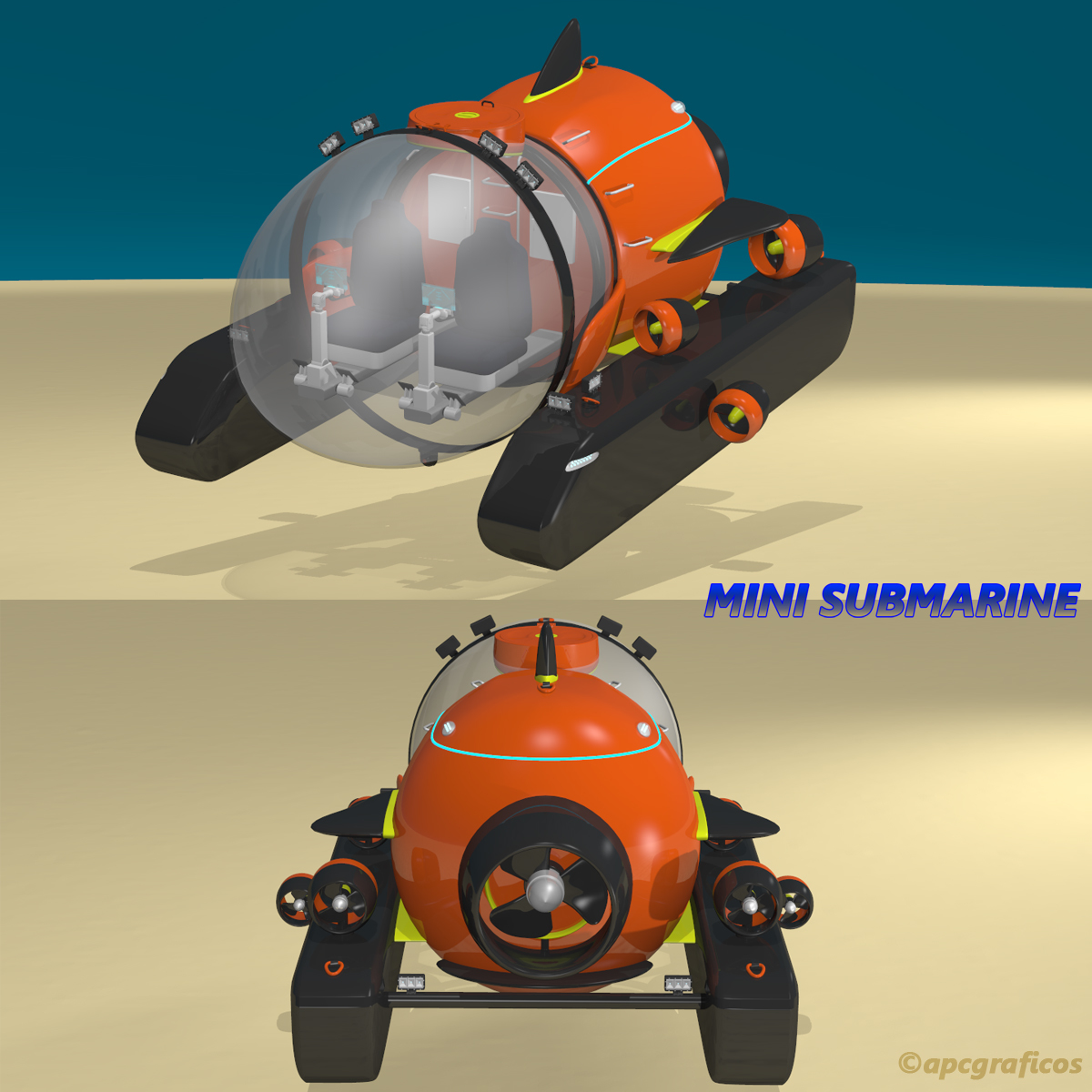 Mini Submarine by N/A