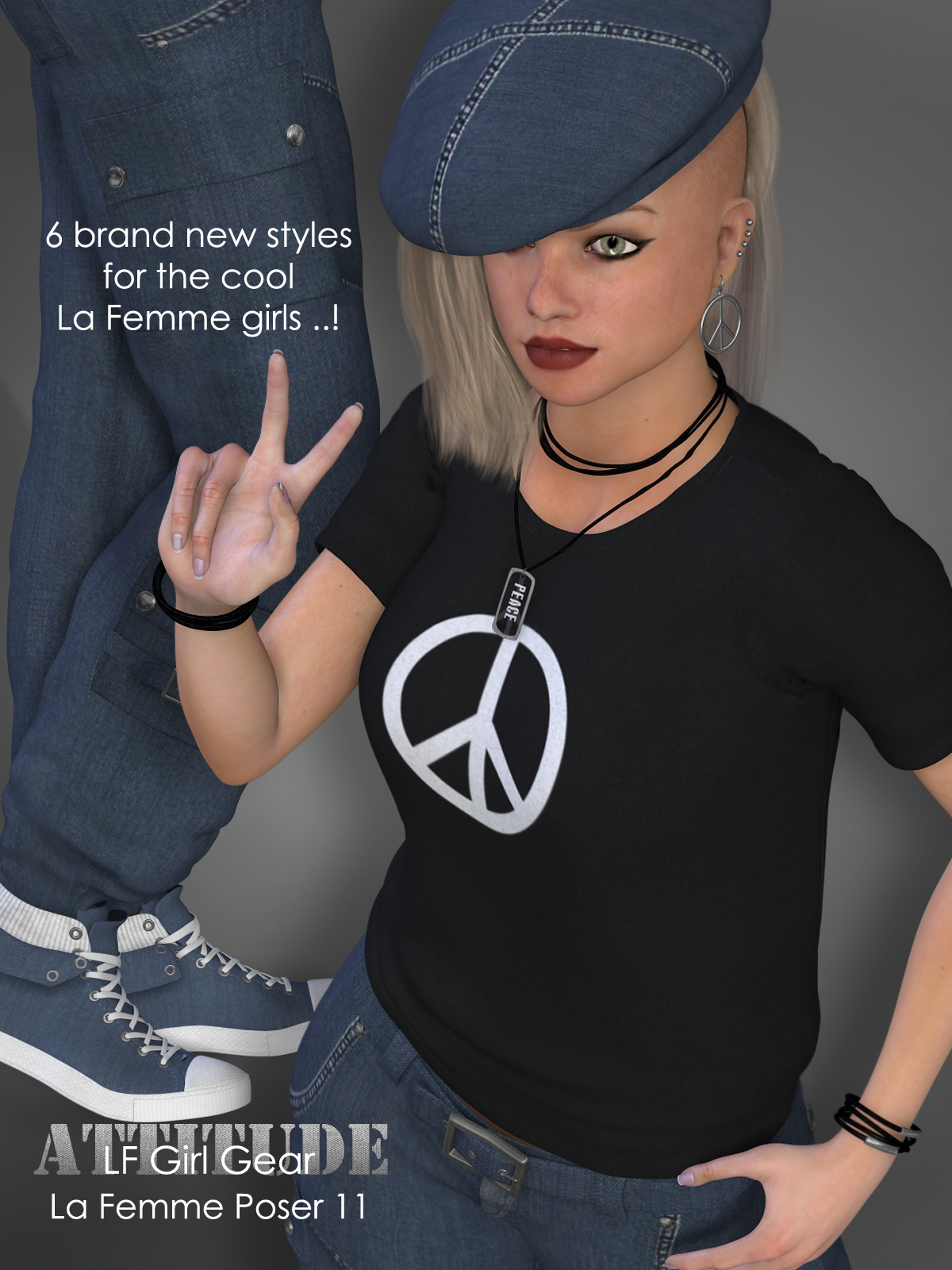 Attitude - RP Girl Gear for La Femme by N/A
