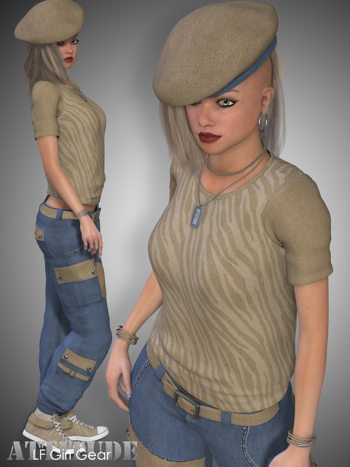 Attitude - RP Girl Gear for La Femme by N/A