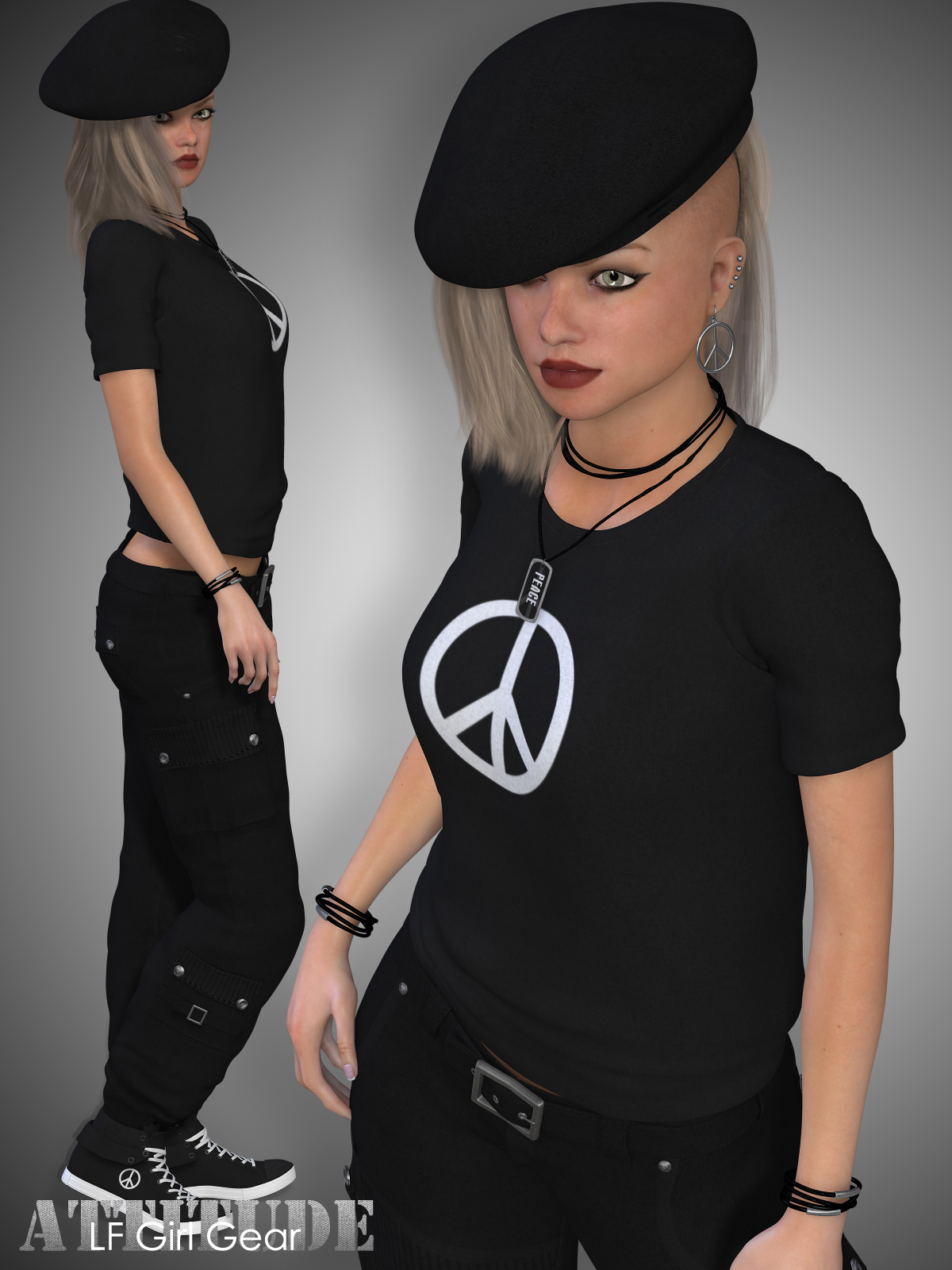 Attitude - RP Girl Gear for La Femme by N/A