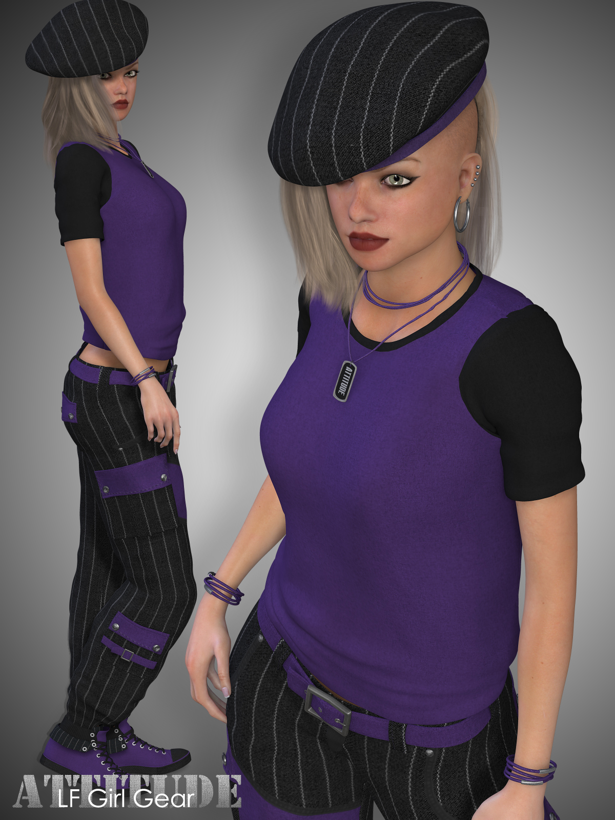 Attitude - RP Girl Gear for La Femme by N/A