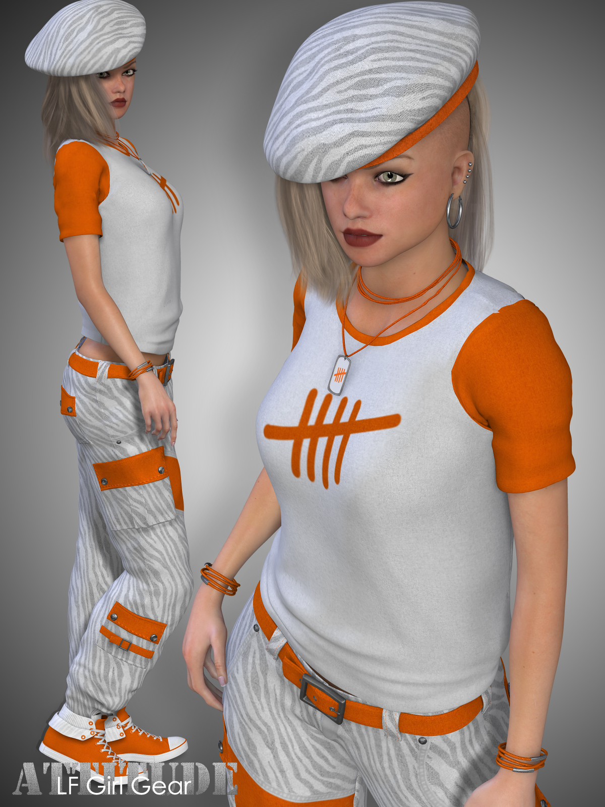 Attitude - RP Girl Gear for La Femme by N/A
