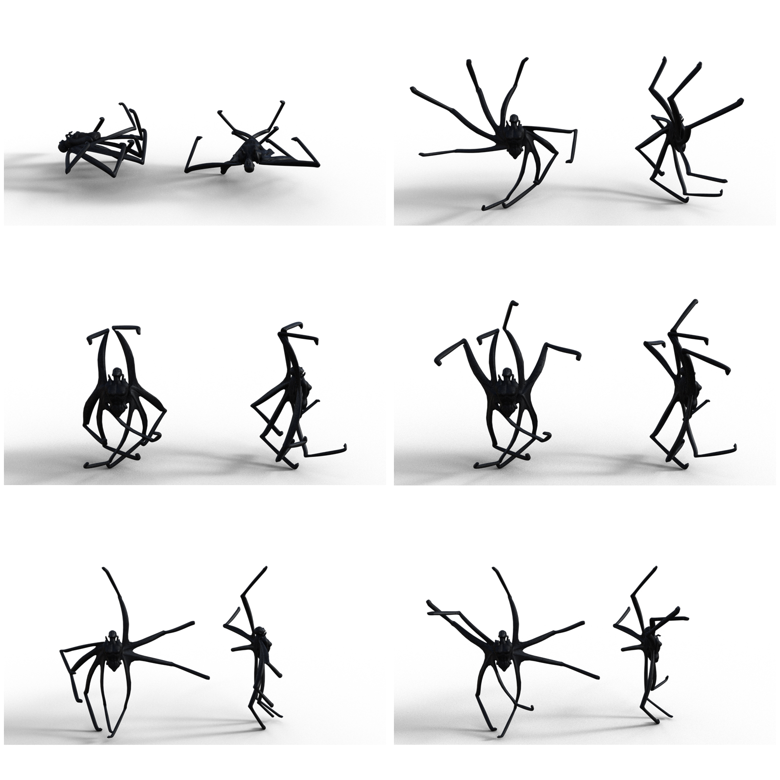 Spider Poses for G8F by N/A