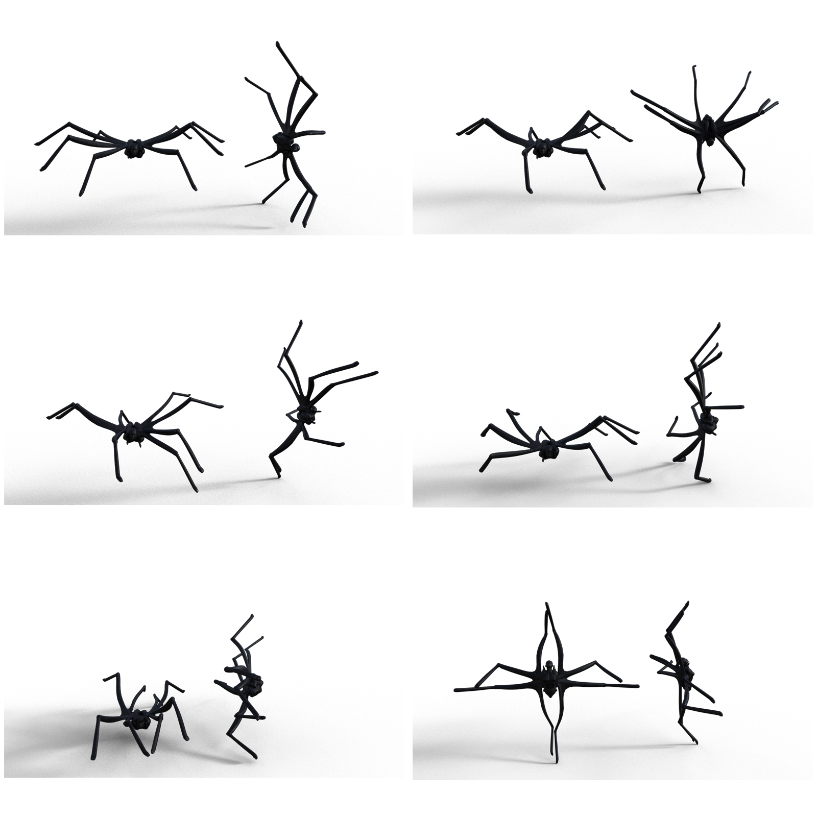Spider Poses for G8F by N/A