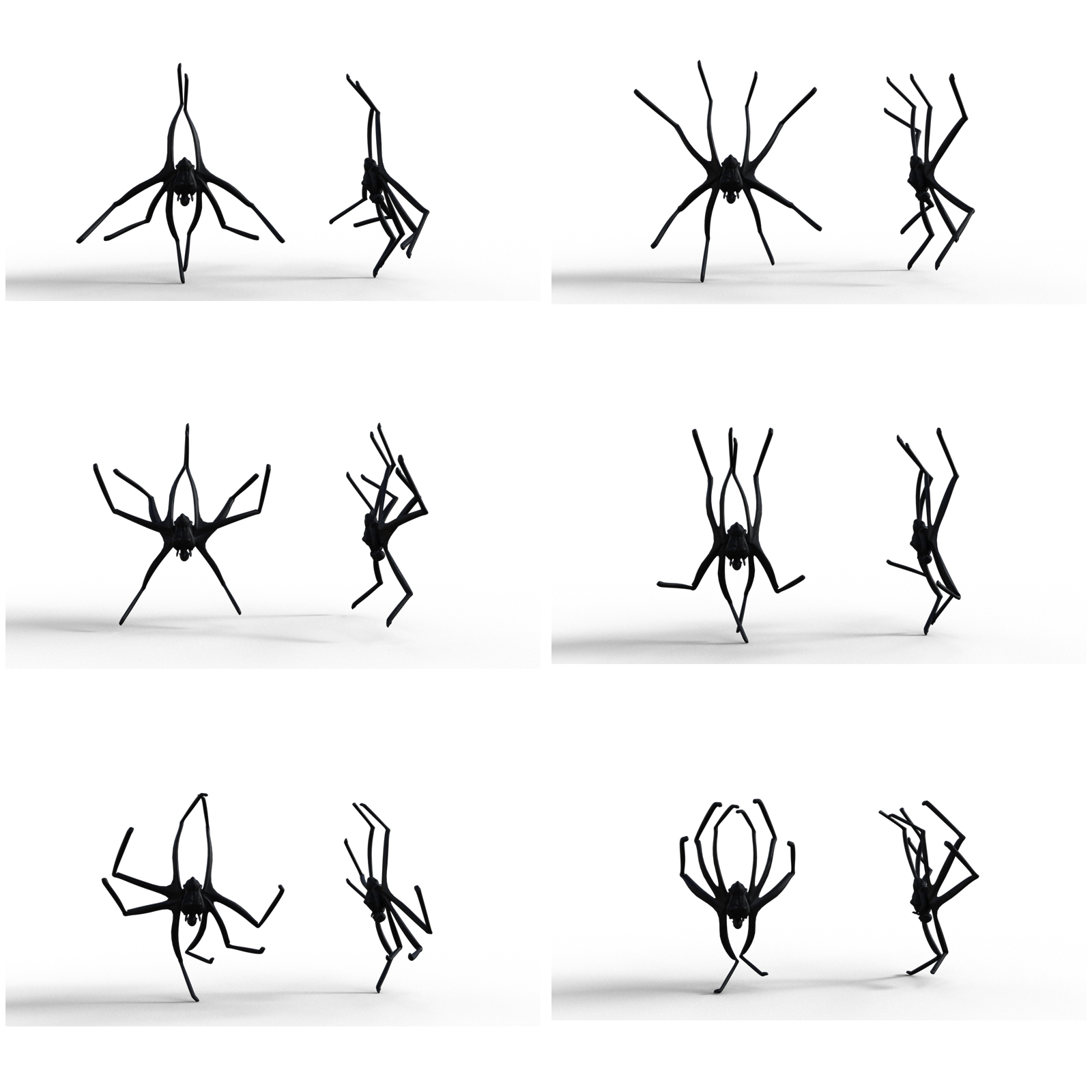 Spider Poses for G8F by N/A