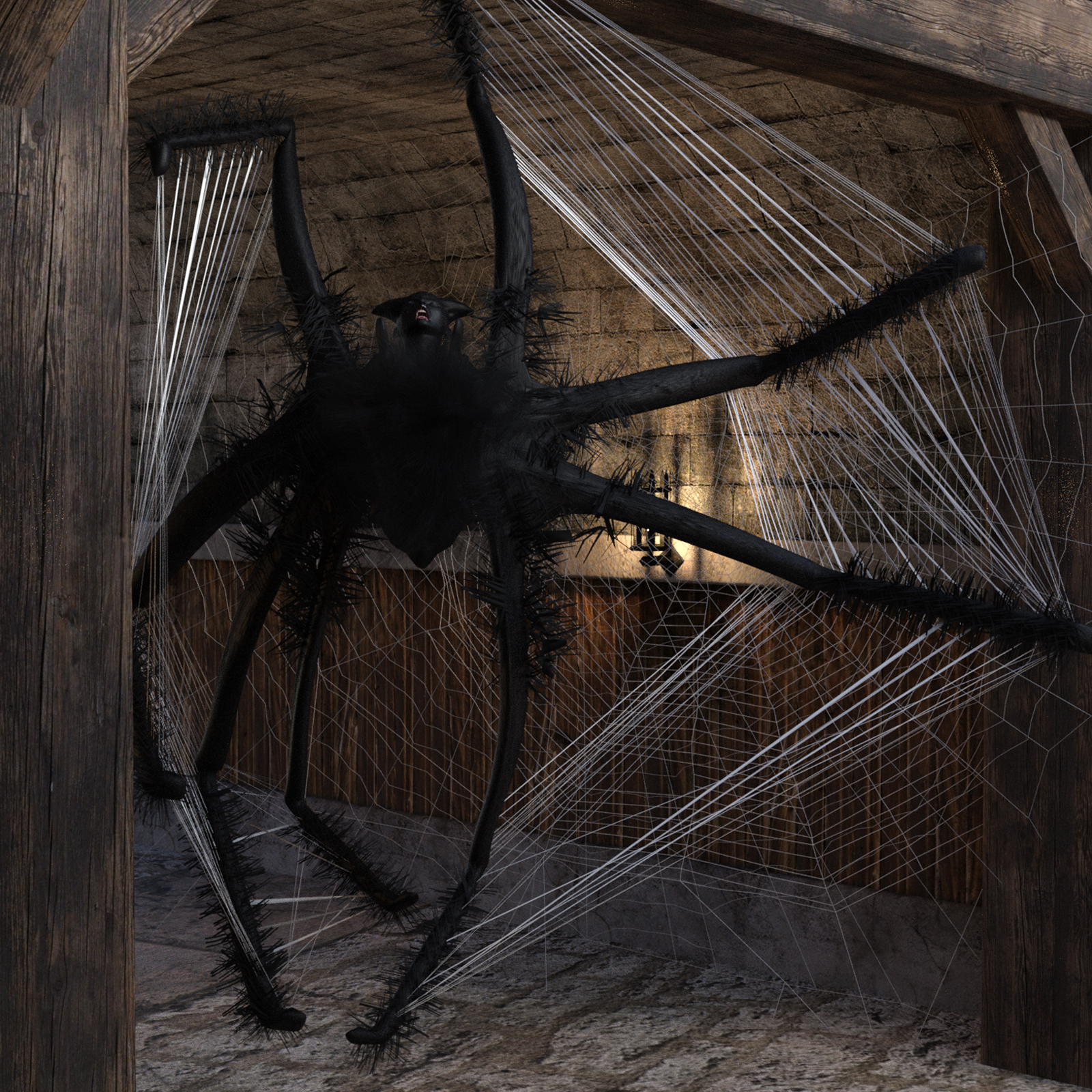 Spider Webs Addon for G8F by N/A