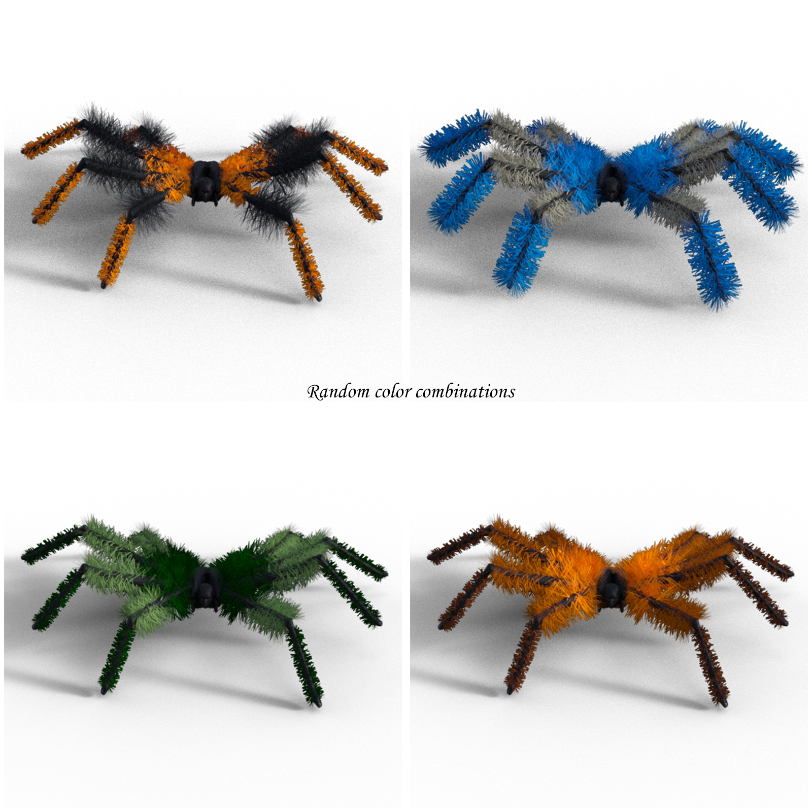 Spider Bristles Addon for G8F by N/A