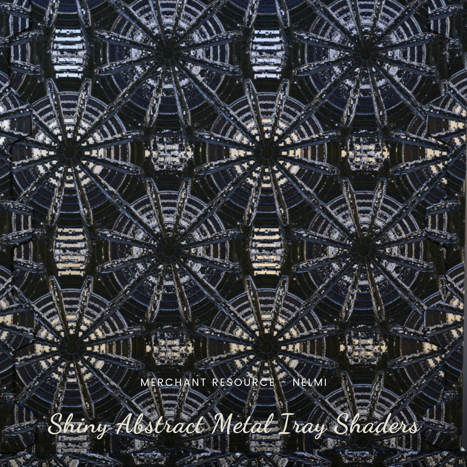 Shiny Abstract Metal Iray Shaders by N/A