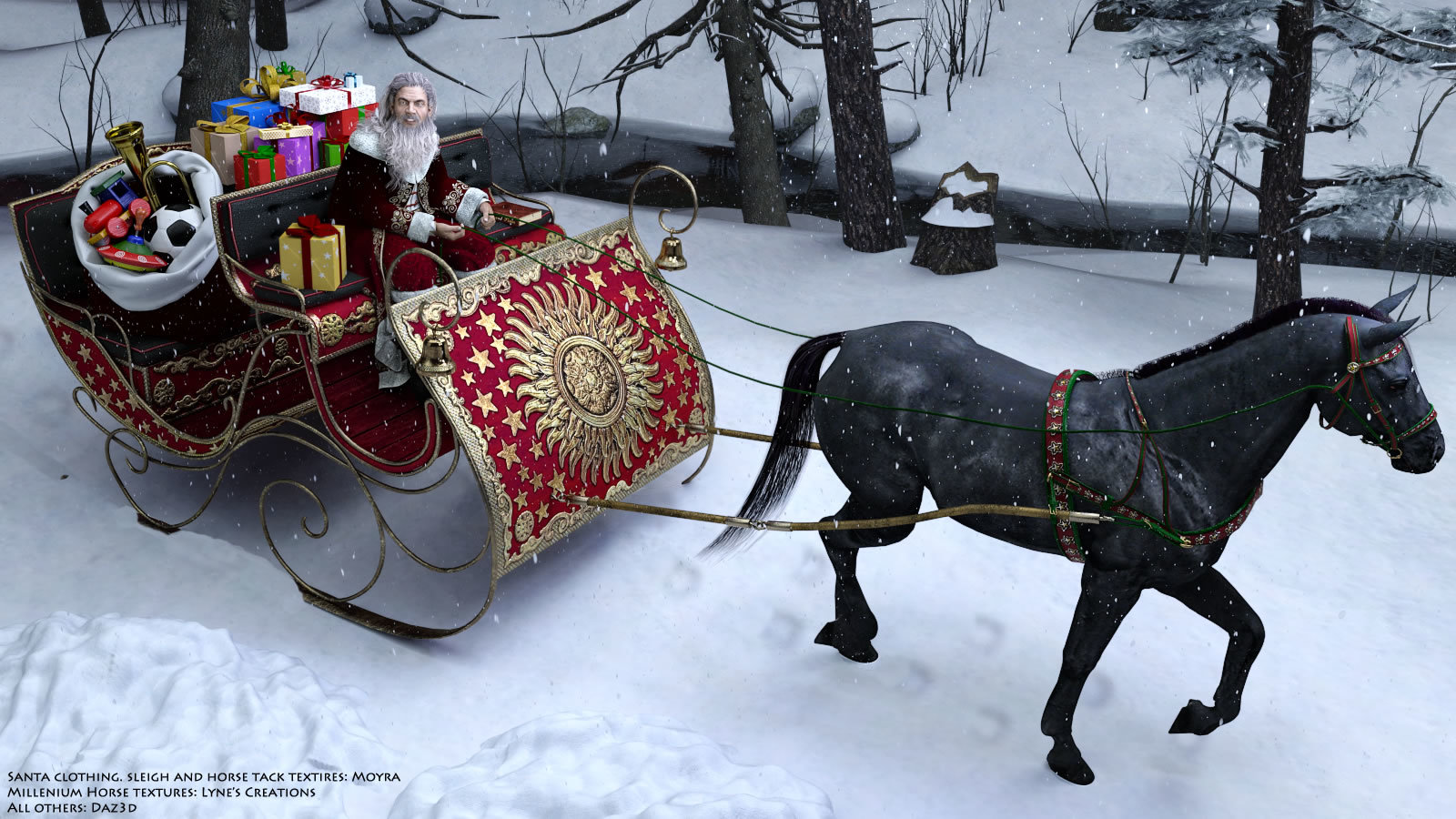 Santa's Sleigh by N/A