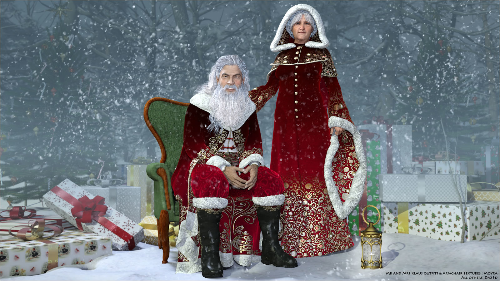 Mr and Mrs Klaus by N/A