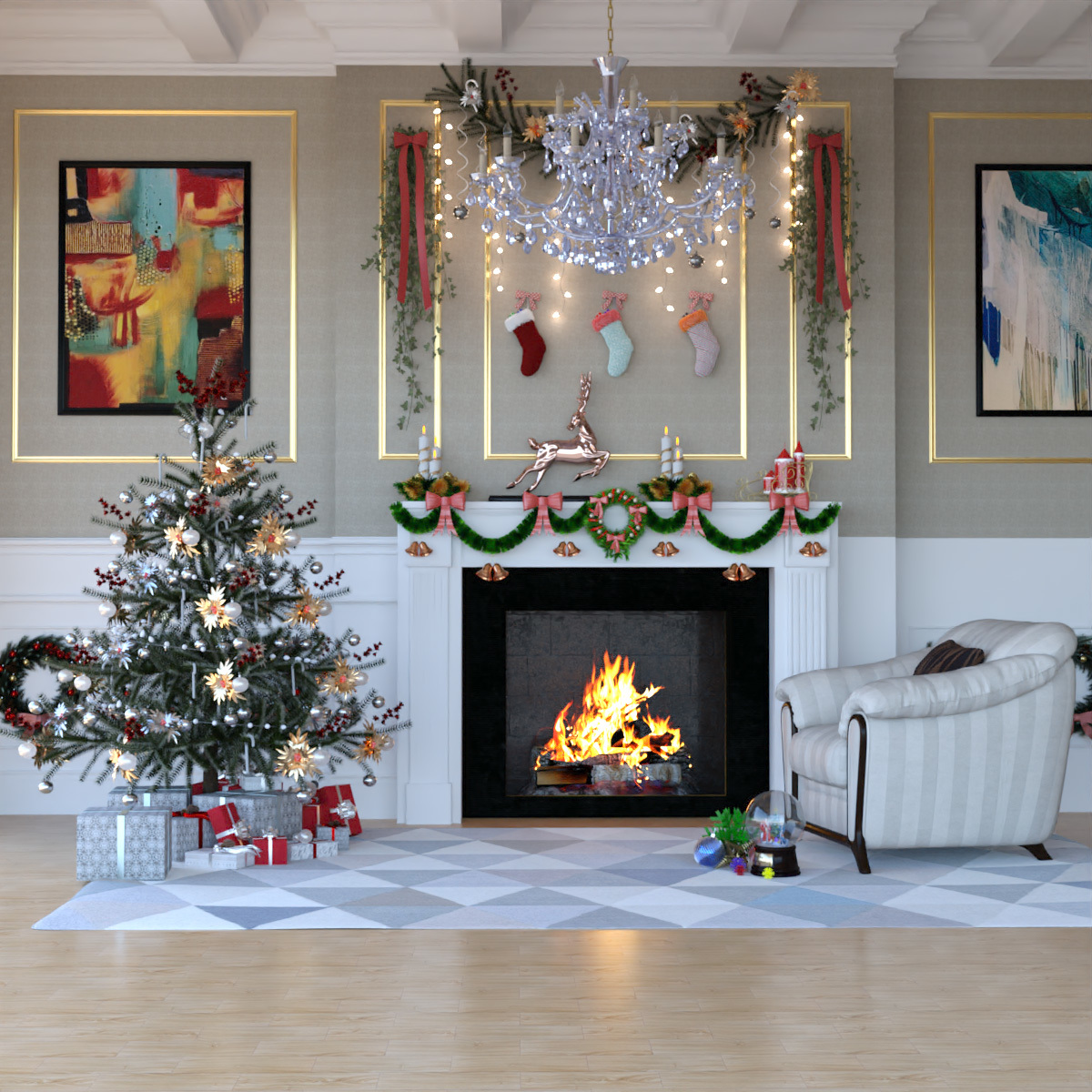 Christmassy Home by N/A
