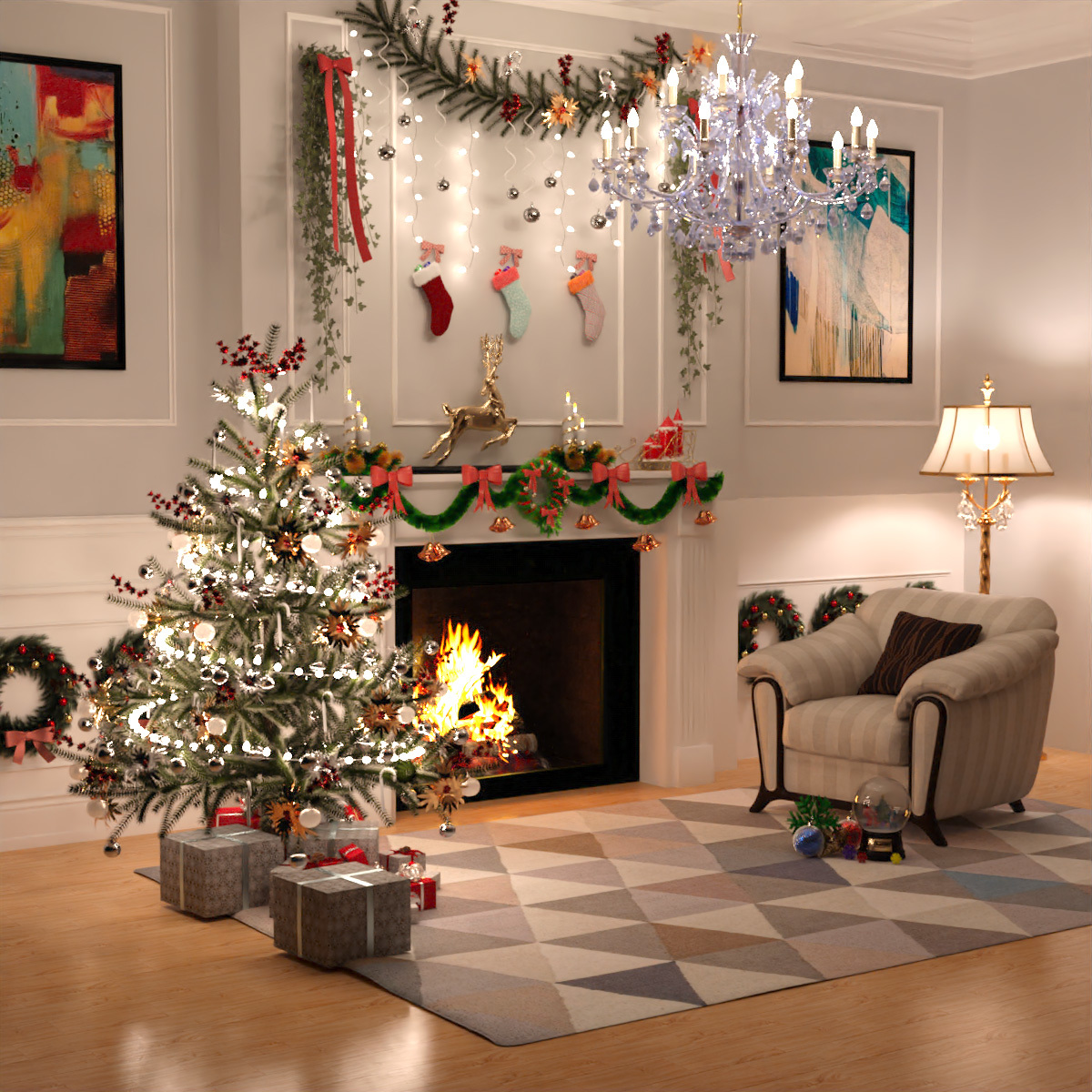 Christmassy Home by N/A