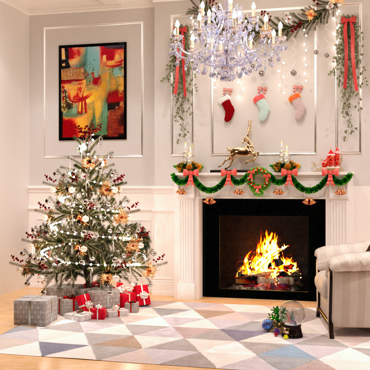 Christmassy Home by N/A