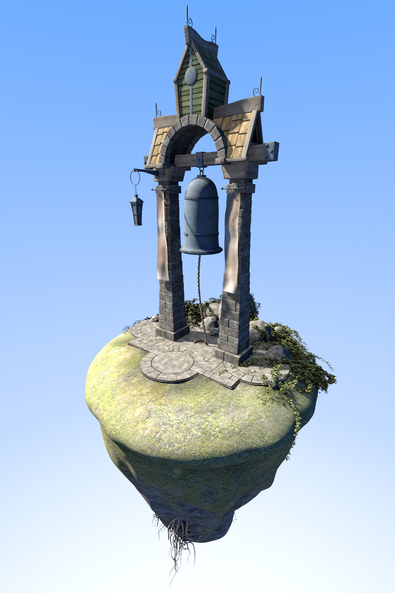 Bell island for Daz Studio by N/A