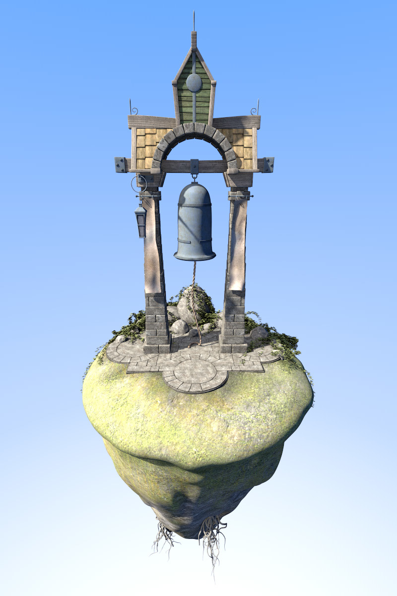 Bell island for Daz Studio by N/A