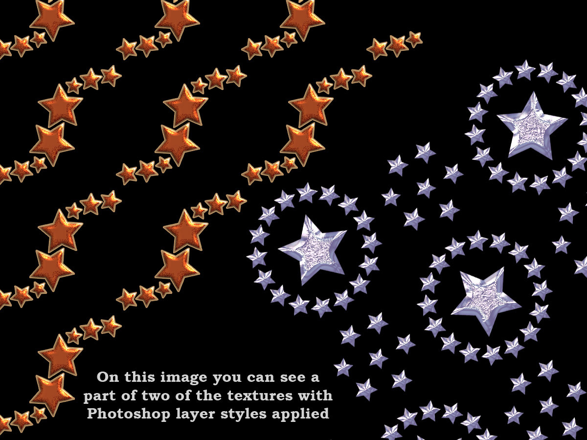 60 Star Overlay Textures - A Merchant Resource by N/A