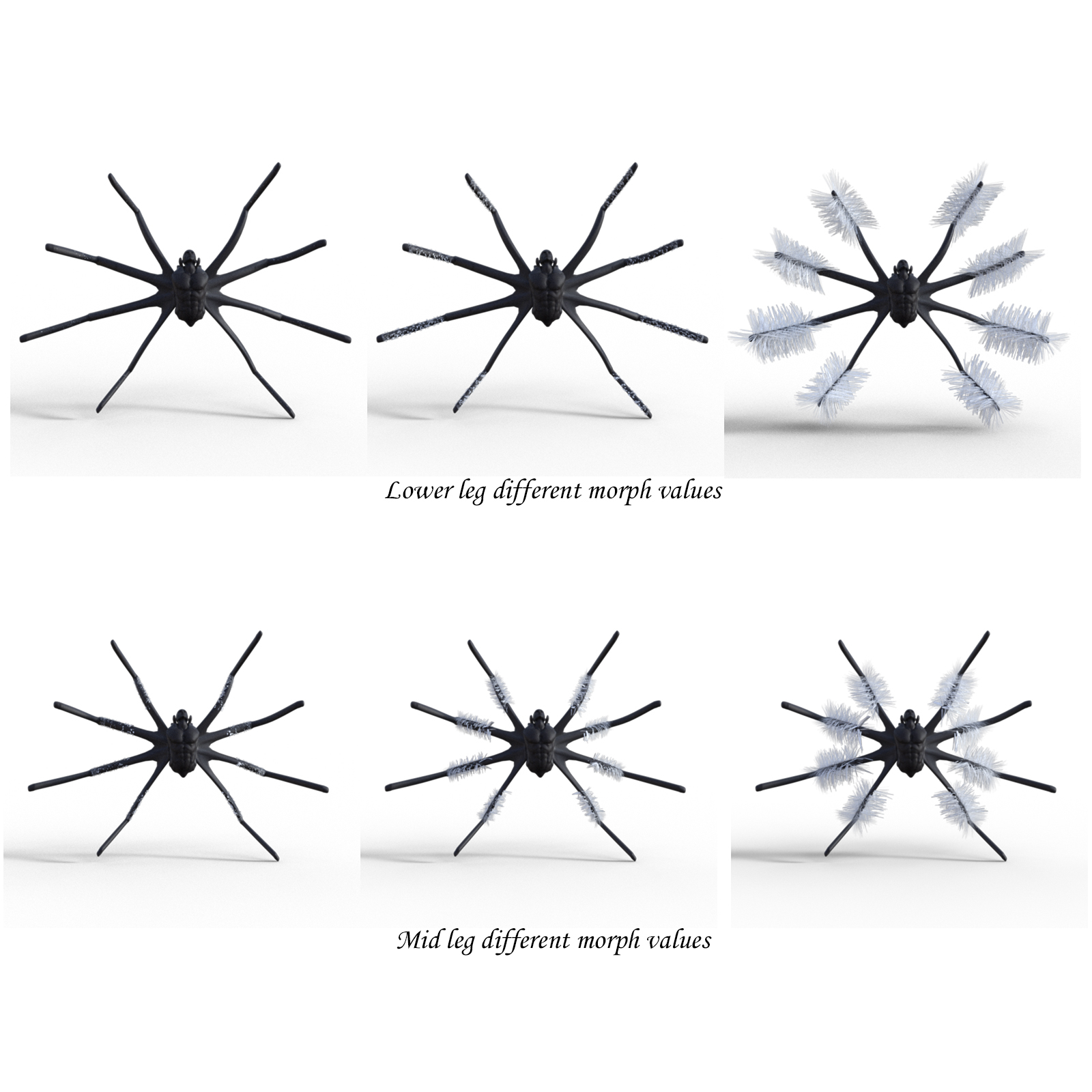 Spider Bristles Addon for G8M by N/A