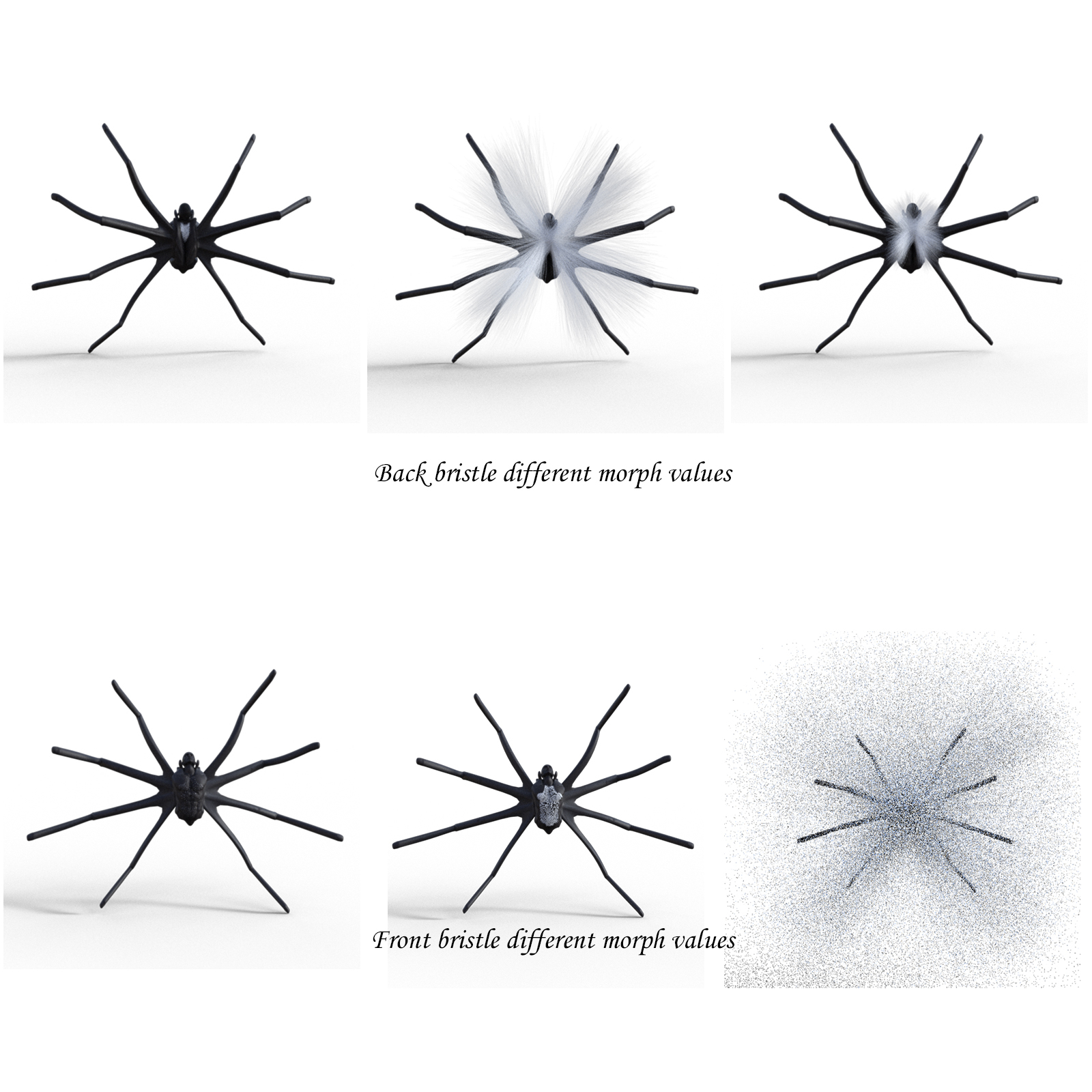 Spider Bristles Addon for G8M by N/A