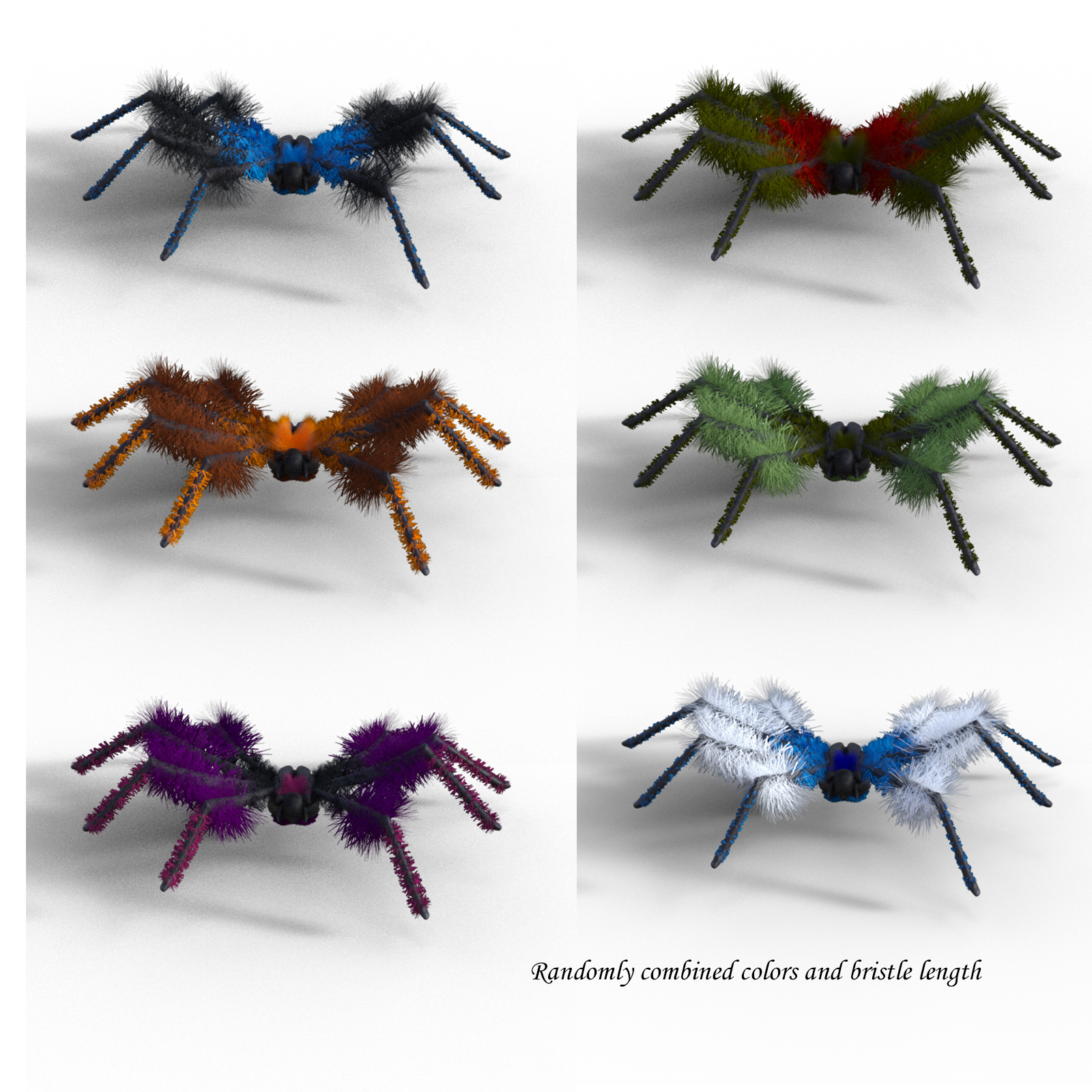 Spider Bristles Addon for G8M by N/A