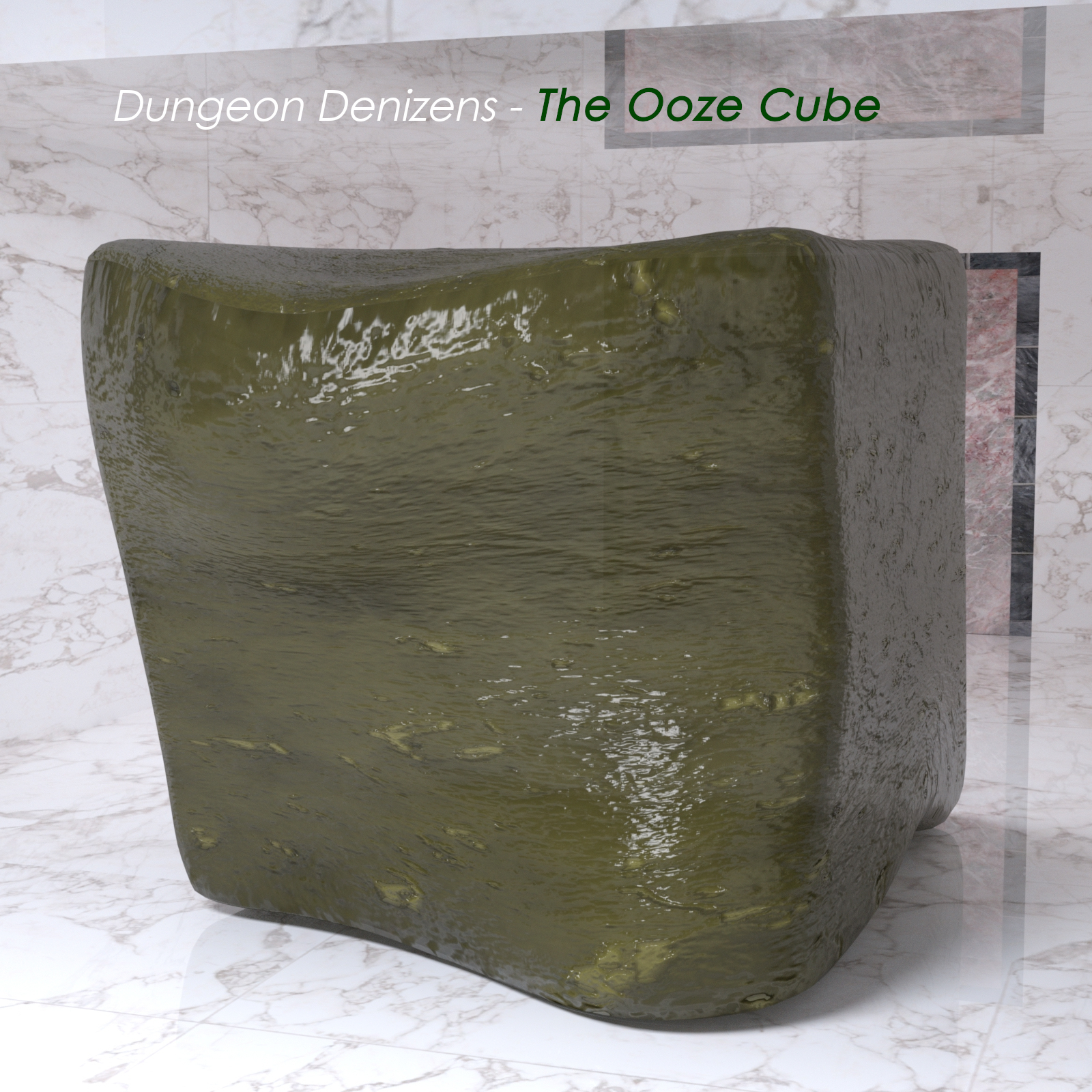 Dungeon Denizens - The Ooze Cube by N/A