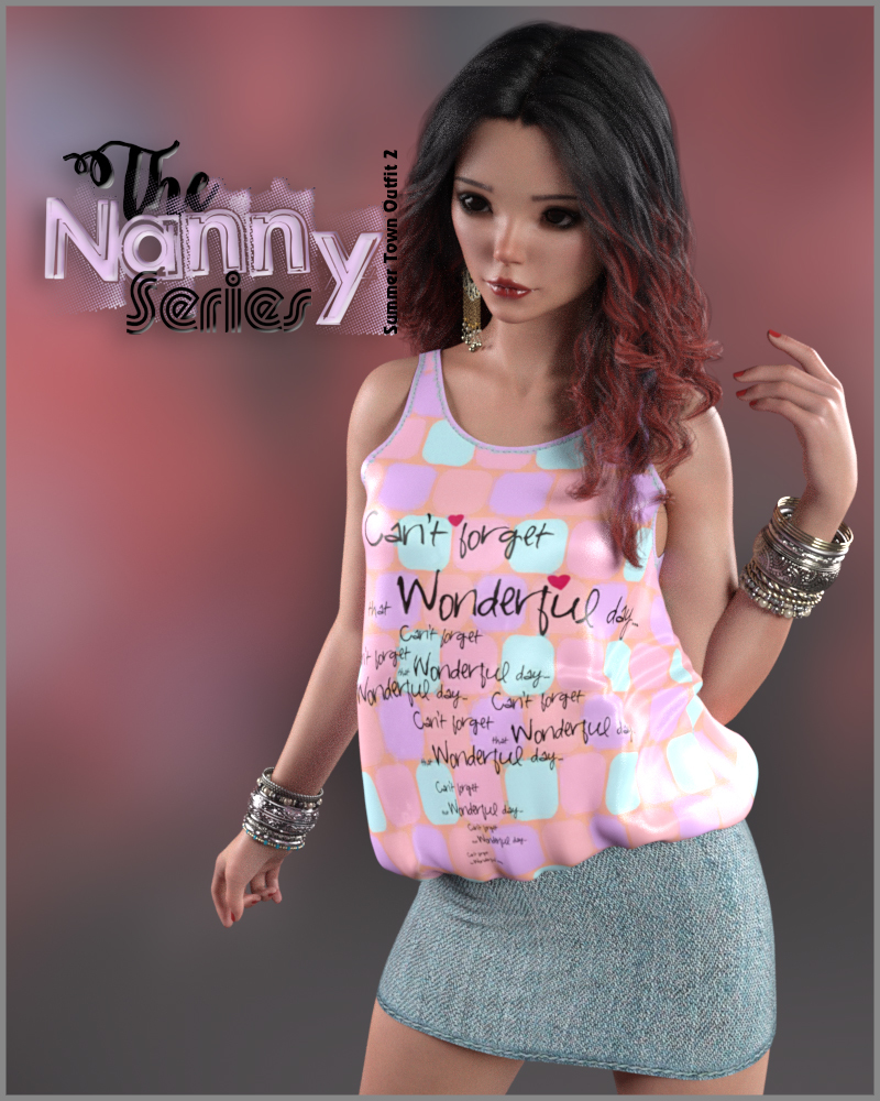 The Nanny Series: Summer Town Outfit 2 G8F by N/A