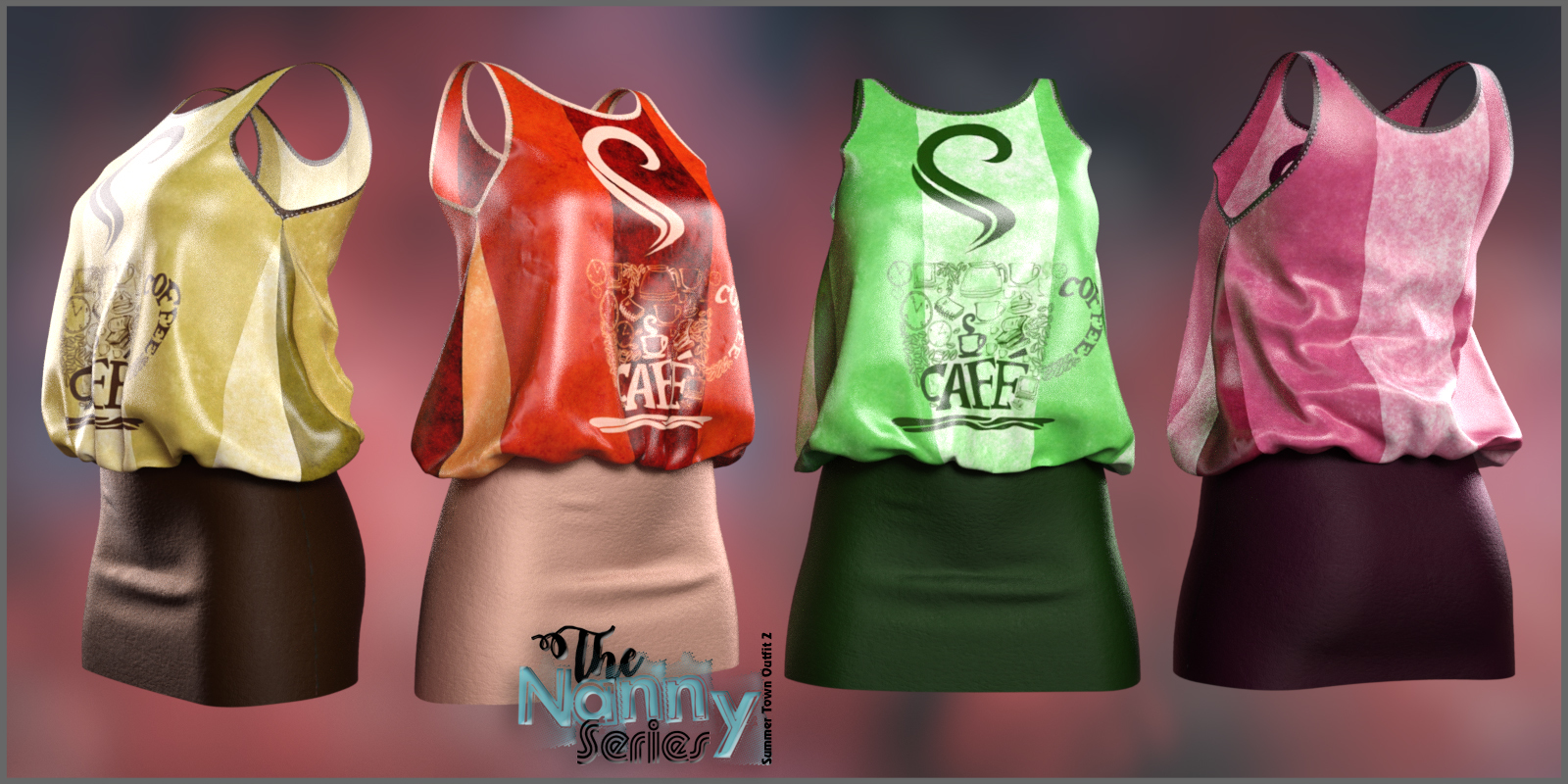The Nanny Series: Summer Town Outfit 2 G8F by N/A