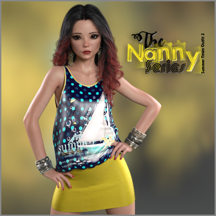 The Nanny Series: Summer Town Outfit 2 G8F by N/A